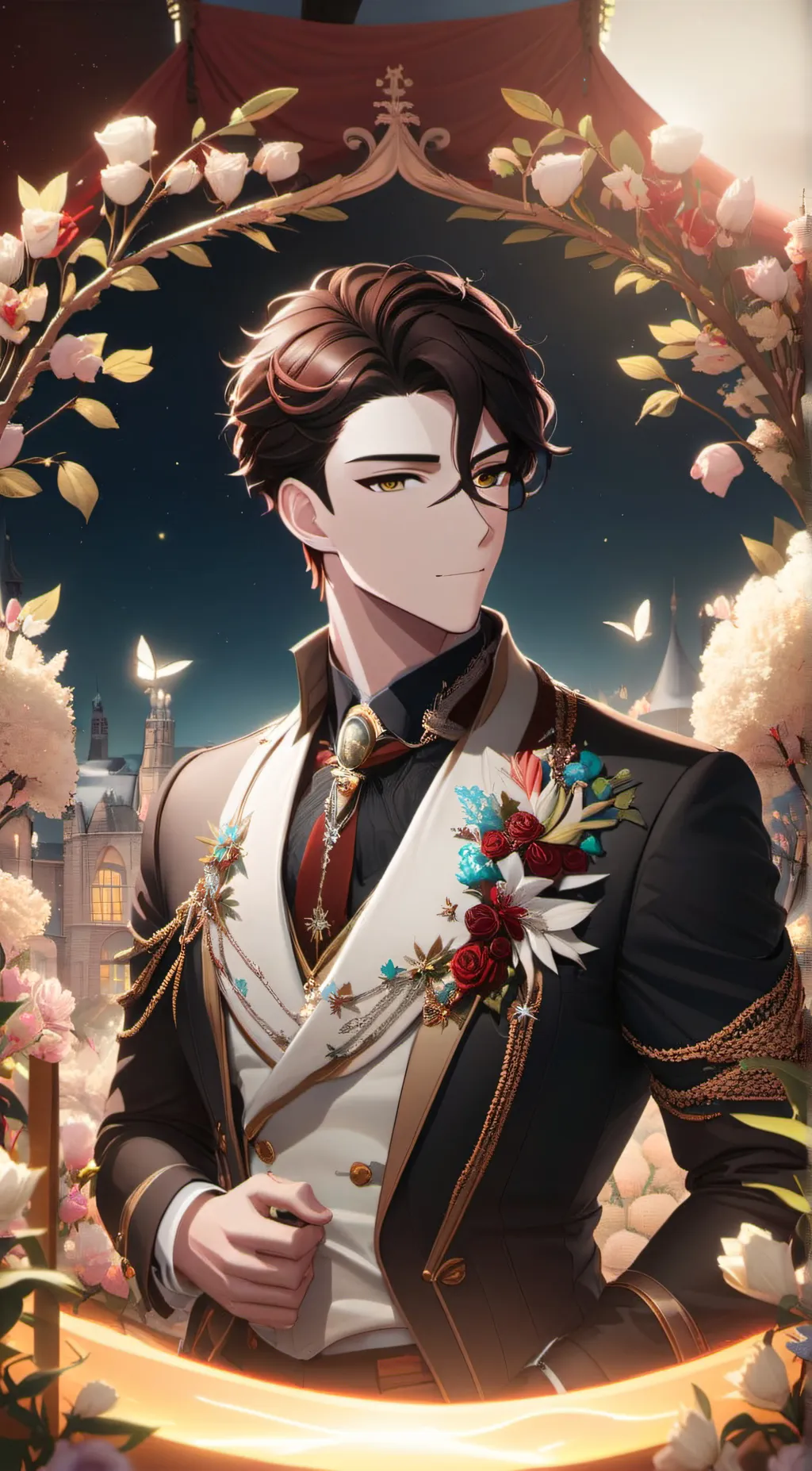 ai character: duke felix background