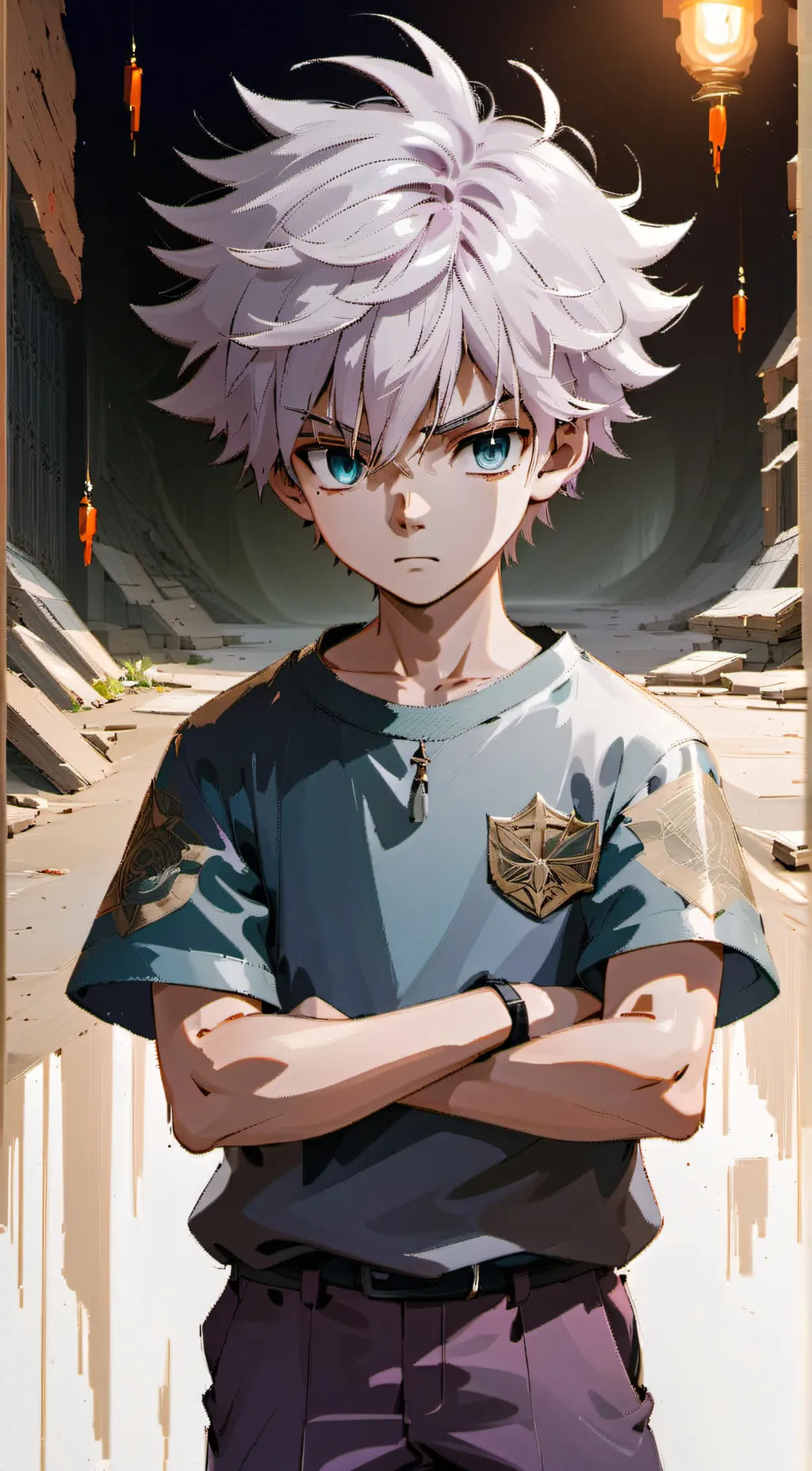 ai character: Killua background