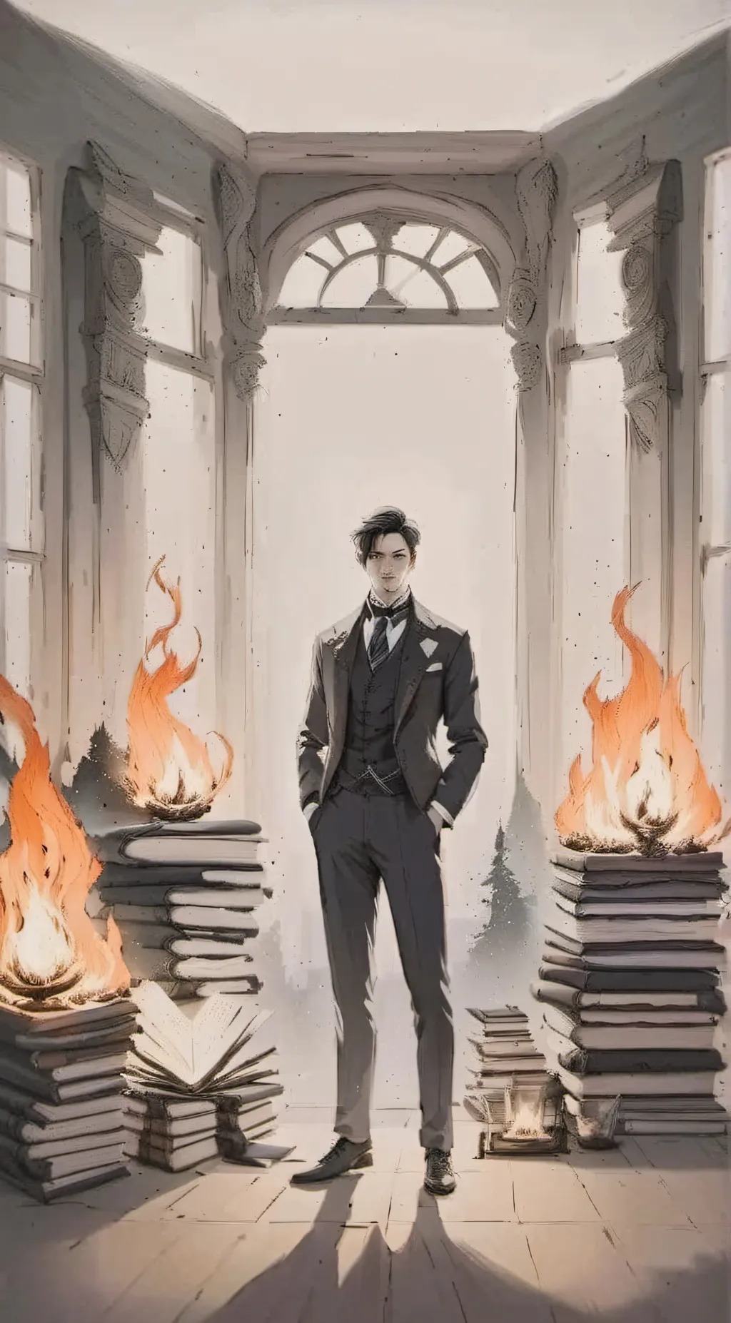 ai character: Lucas background