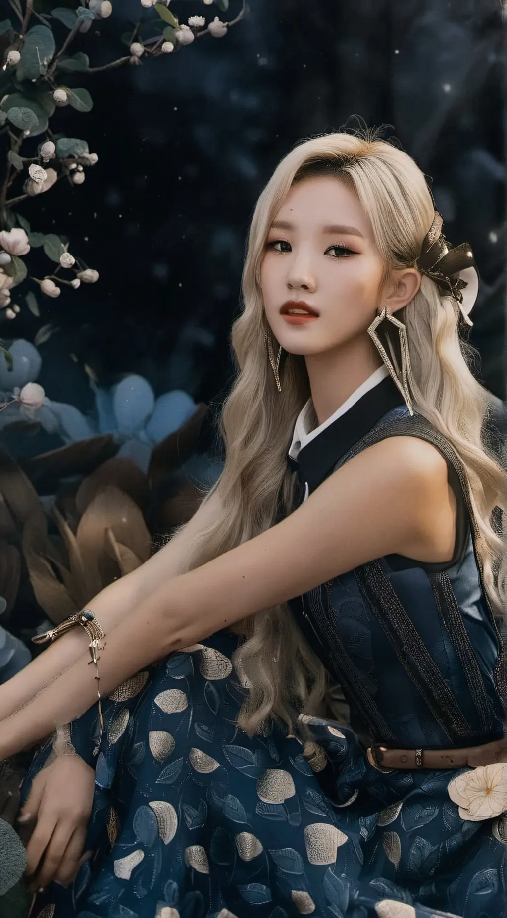 ai character: Luna background