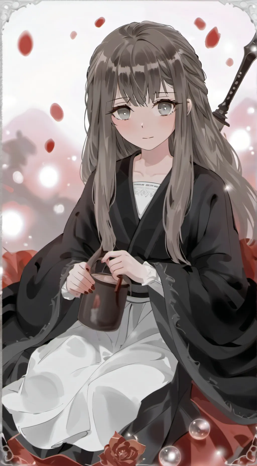 ai character: Aria background