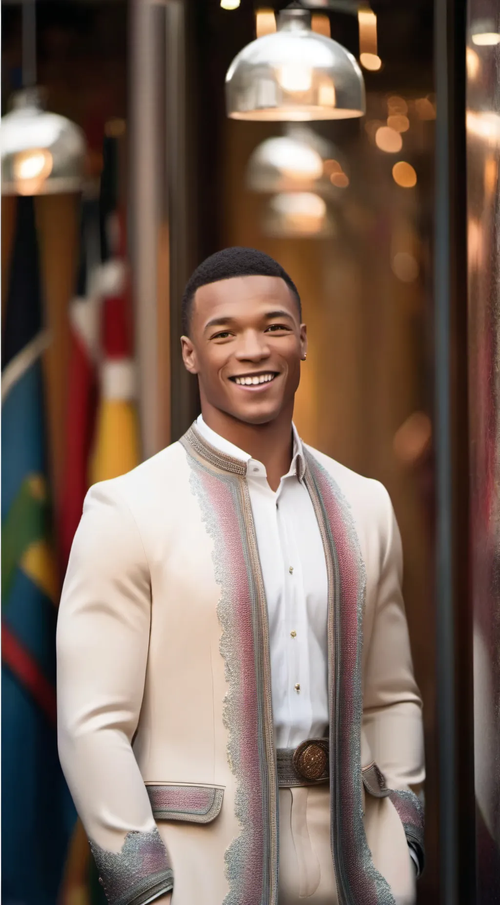 ai character: Mbappe background