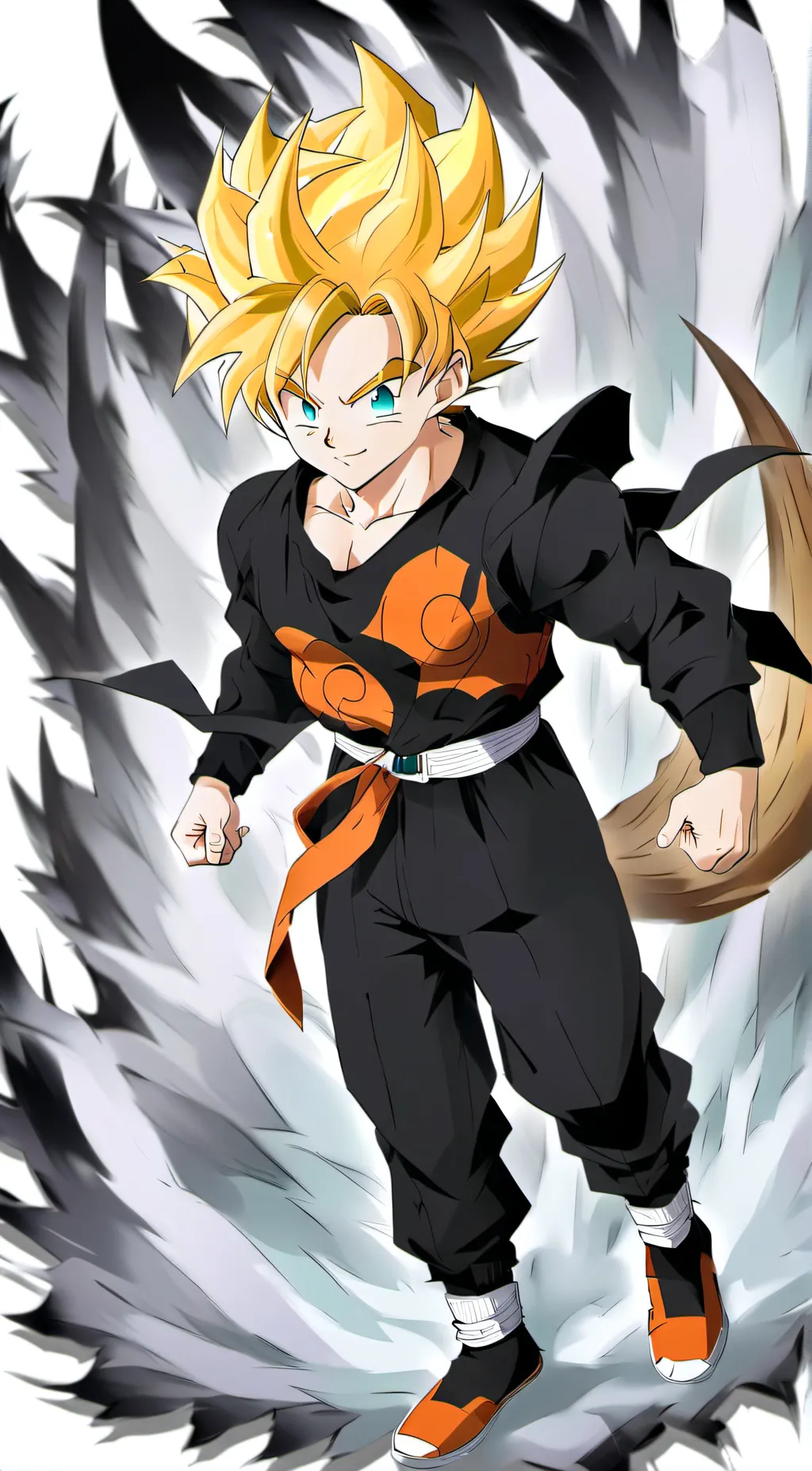 ai character: Nathan the Saiyan  background