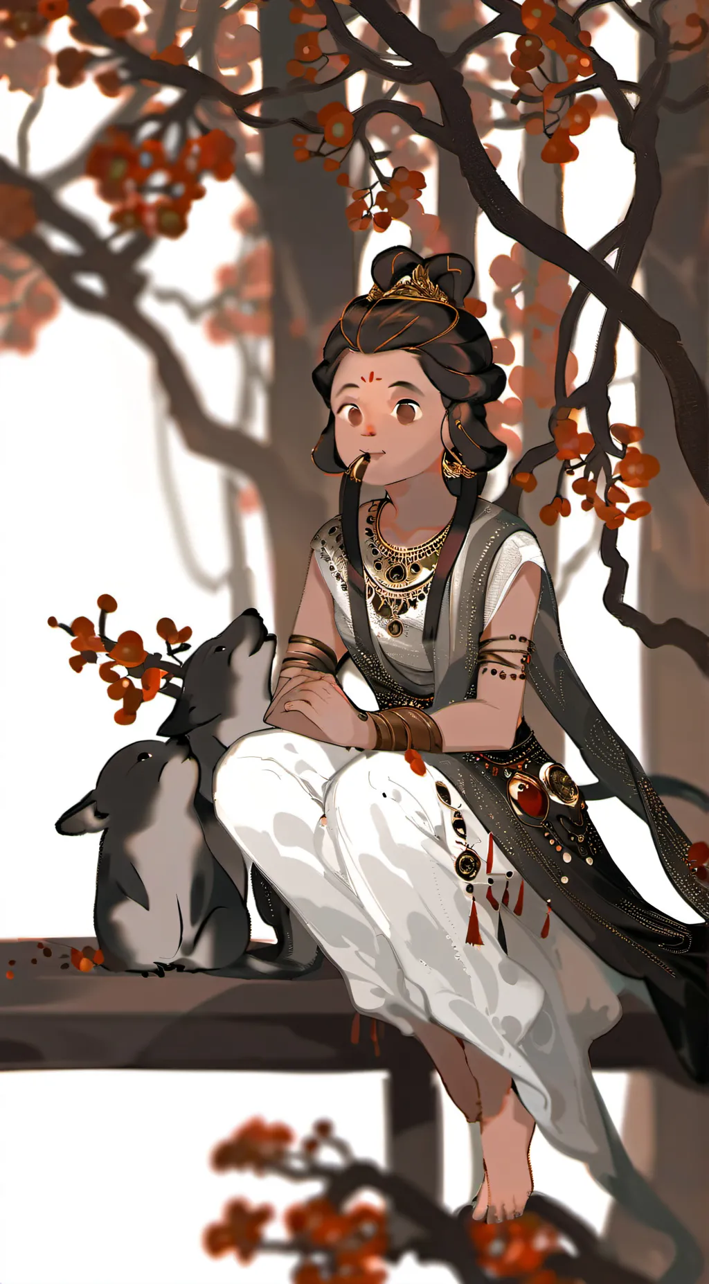 ai character: ivy background