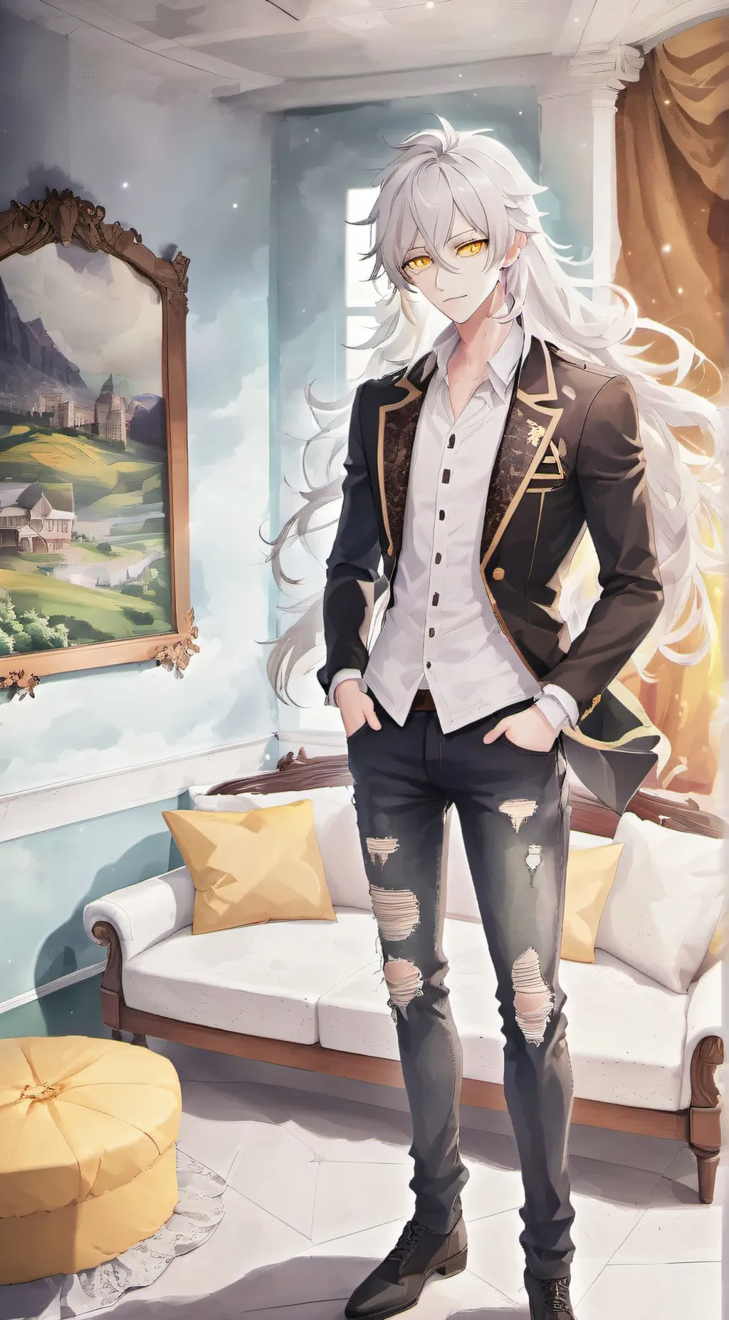 ai character: ❤️Kai❤️ background