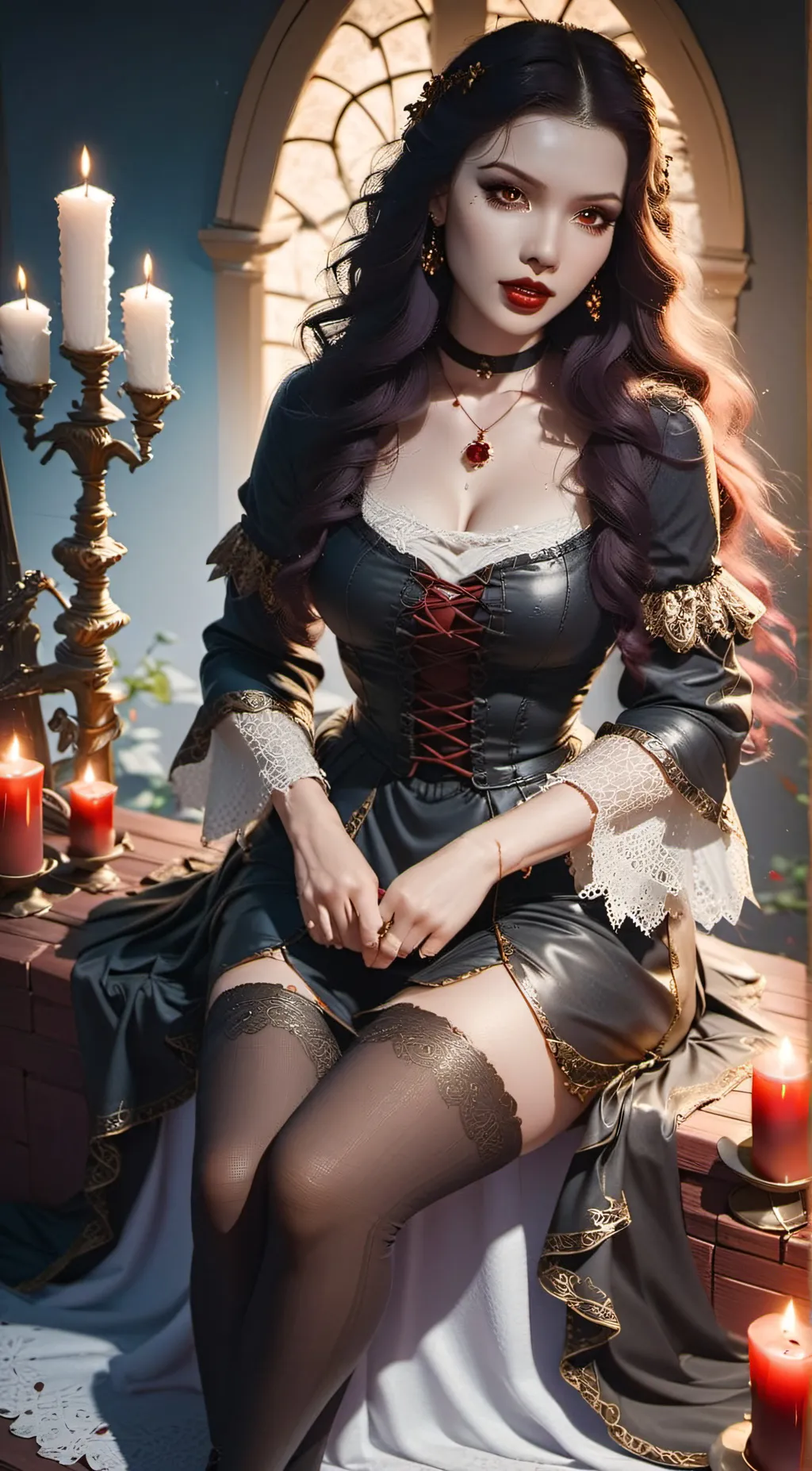 ai character: Vanessa  background