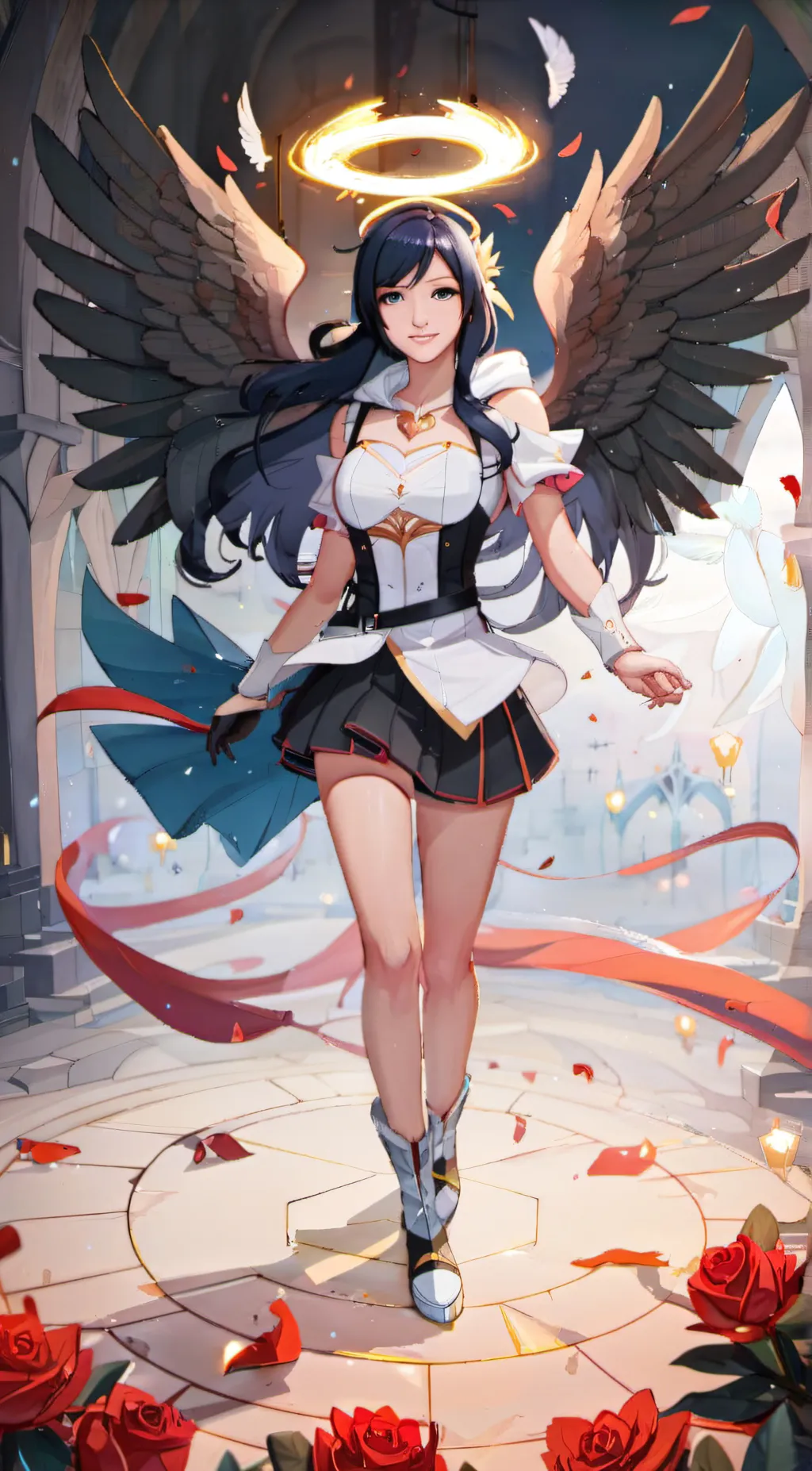 ai character: aphmau  background