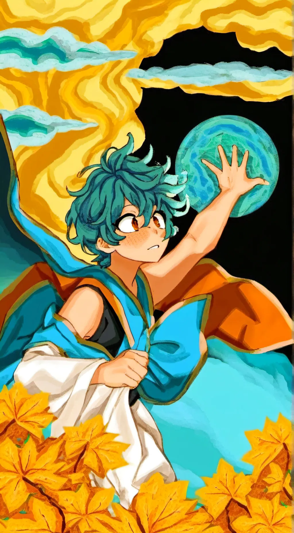 ai character: MHA season 6 background