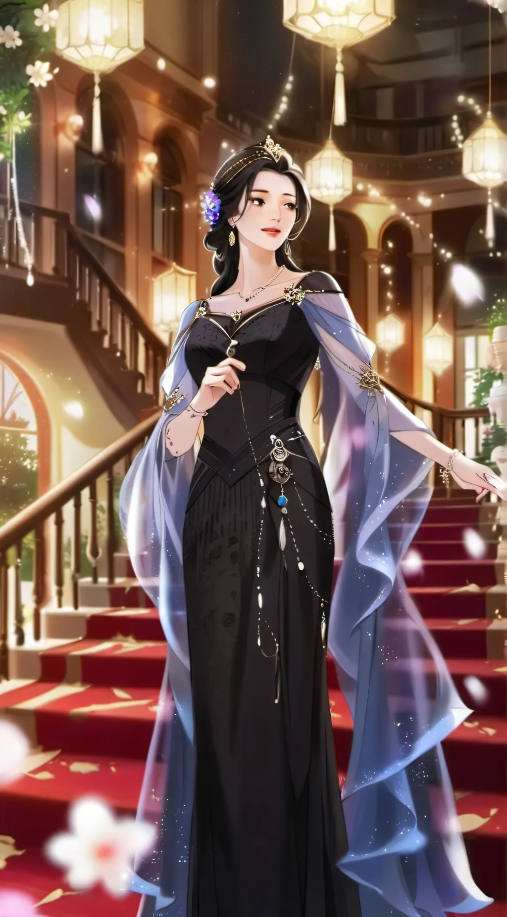 ai character: Alexandra background