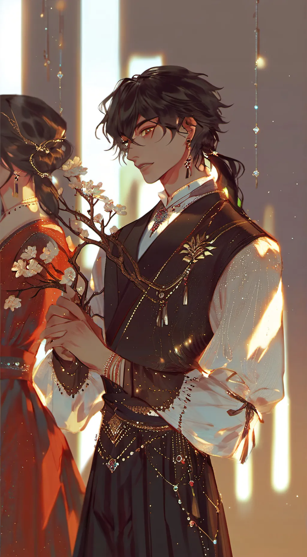 ai character: hang dan  background