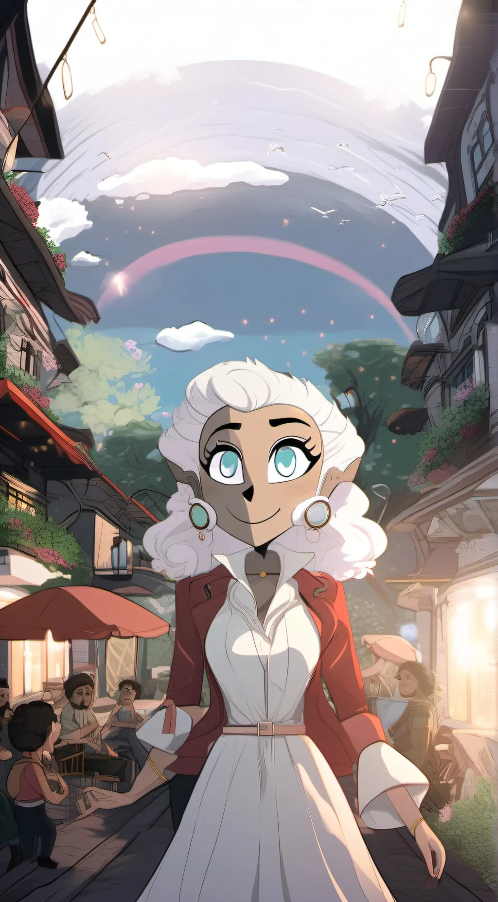 ai character: Earth background