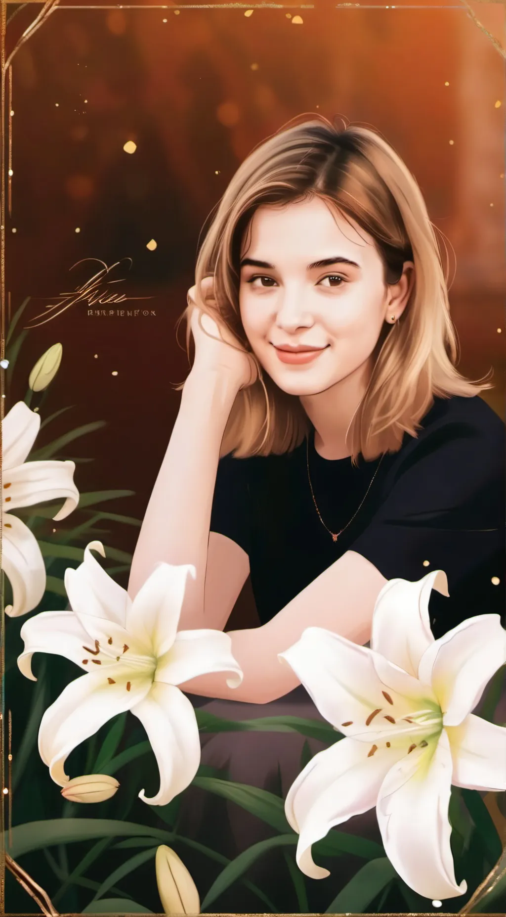 ai character: Lilly background