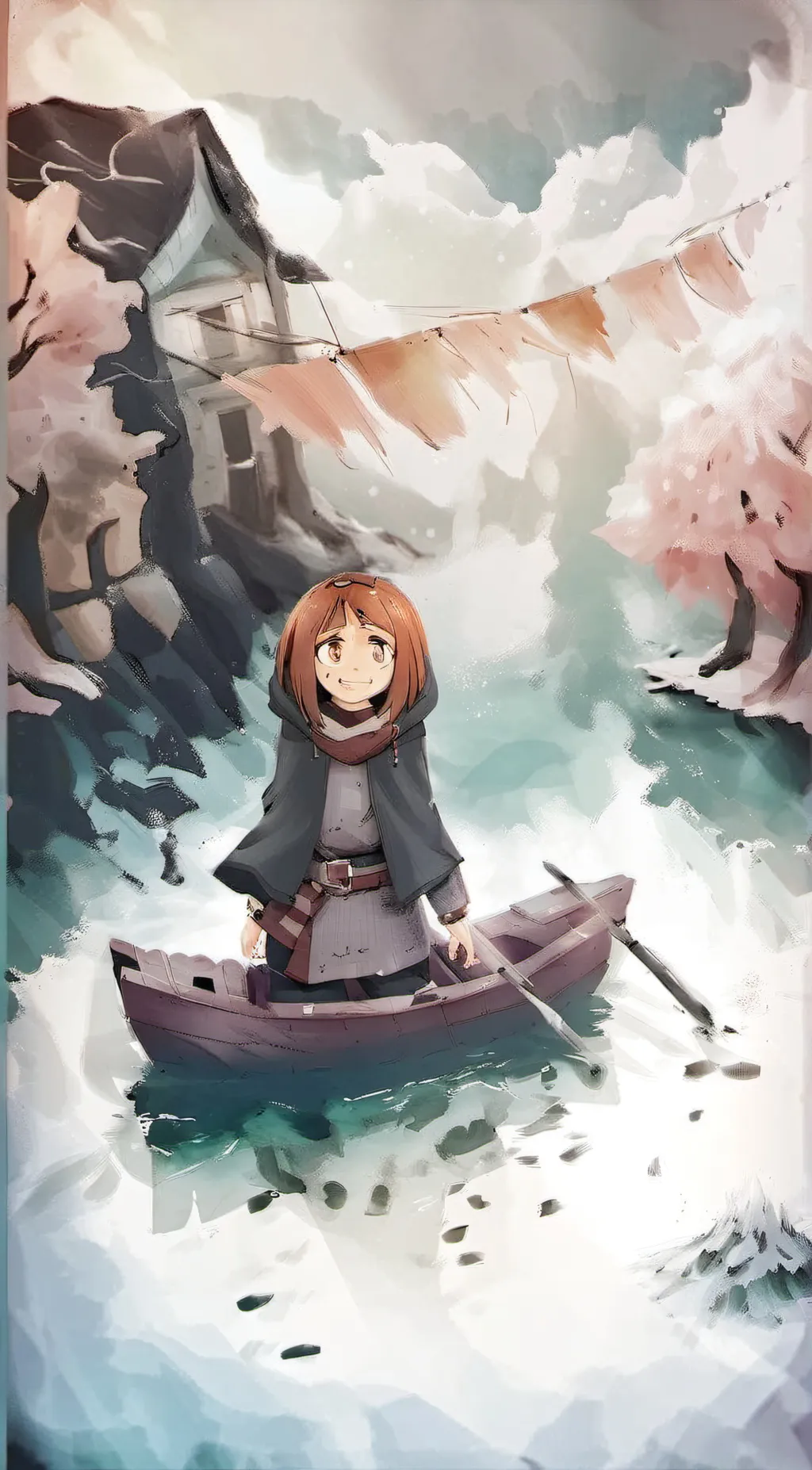 ai character: Ochaco smile meter background