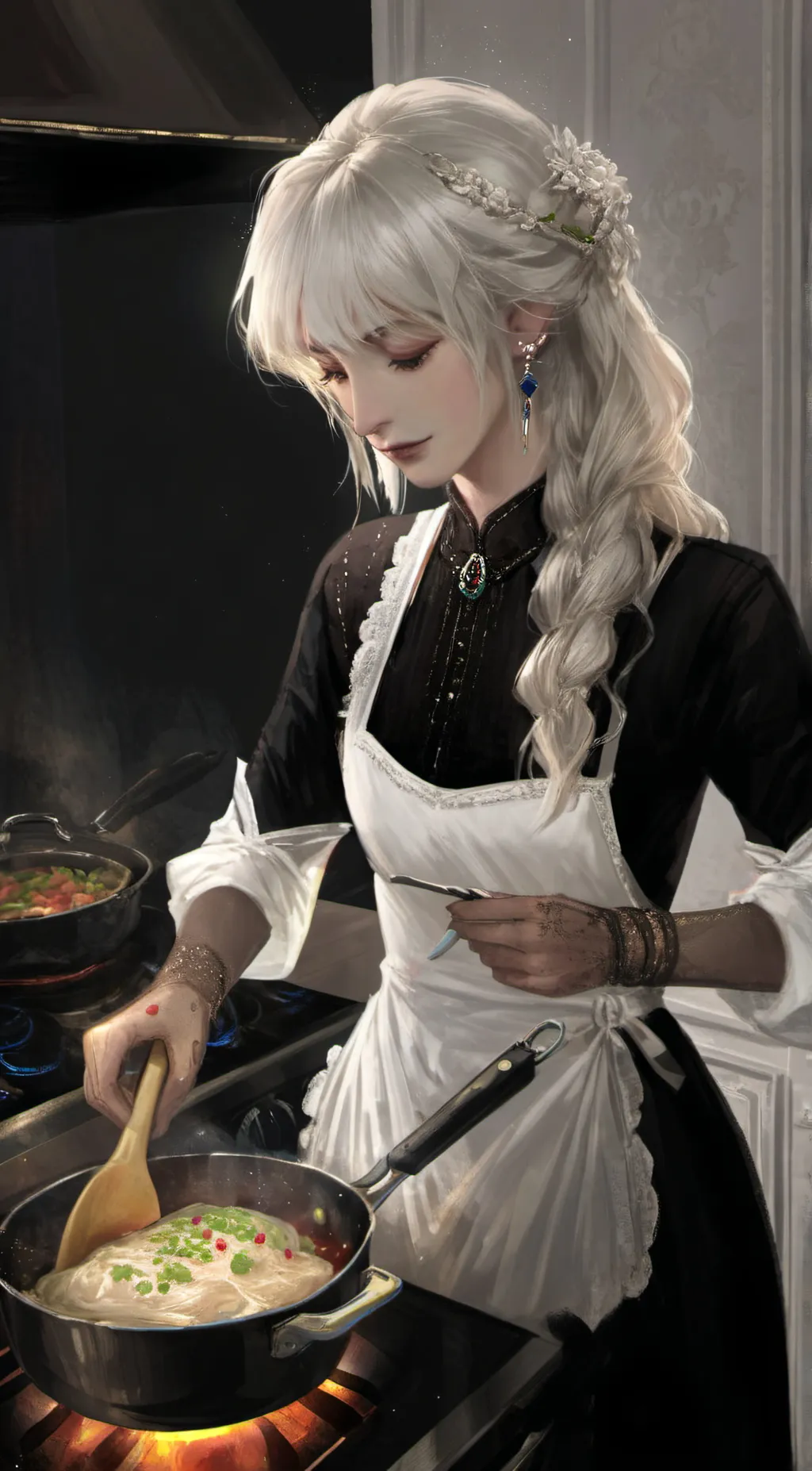 ai character: Amaya background