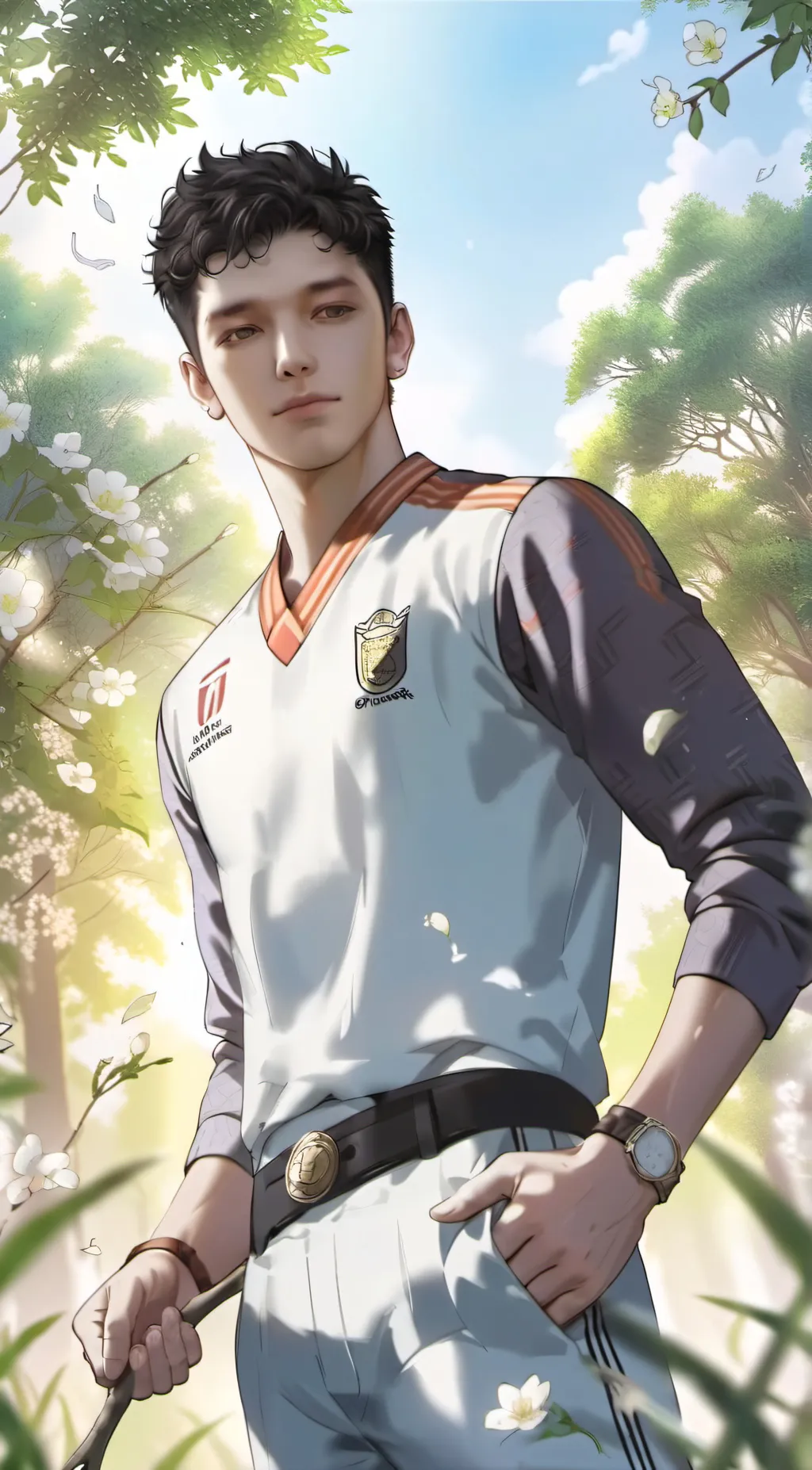 ai character: Brad background