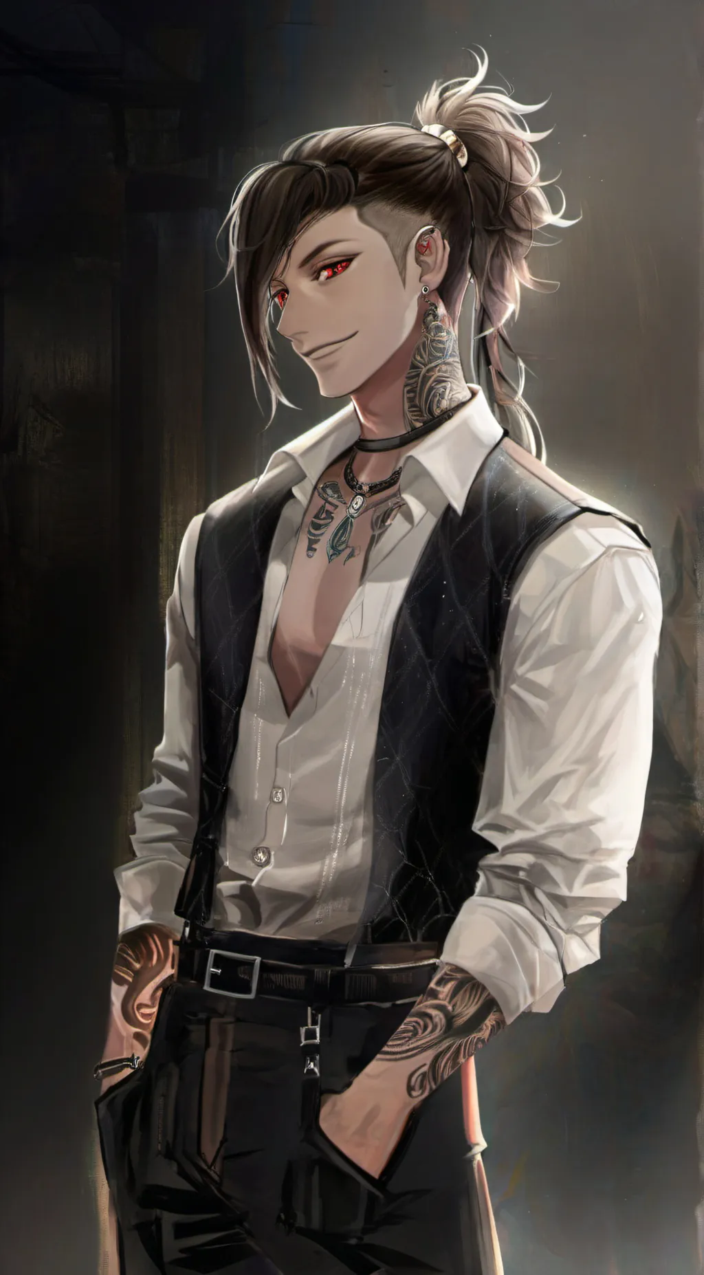 ai character: Zane background