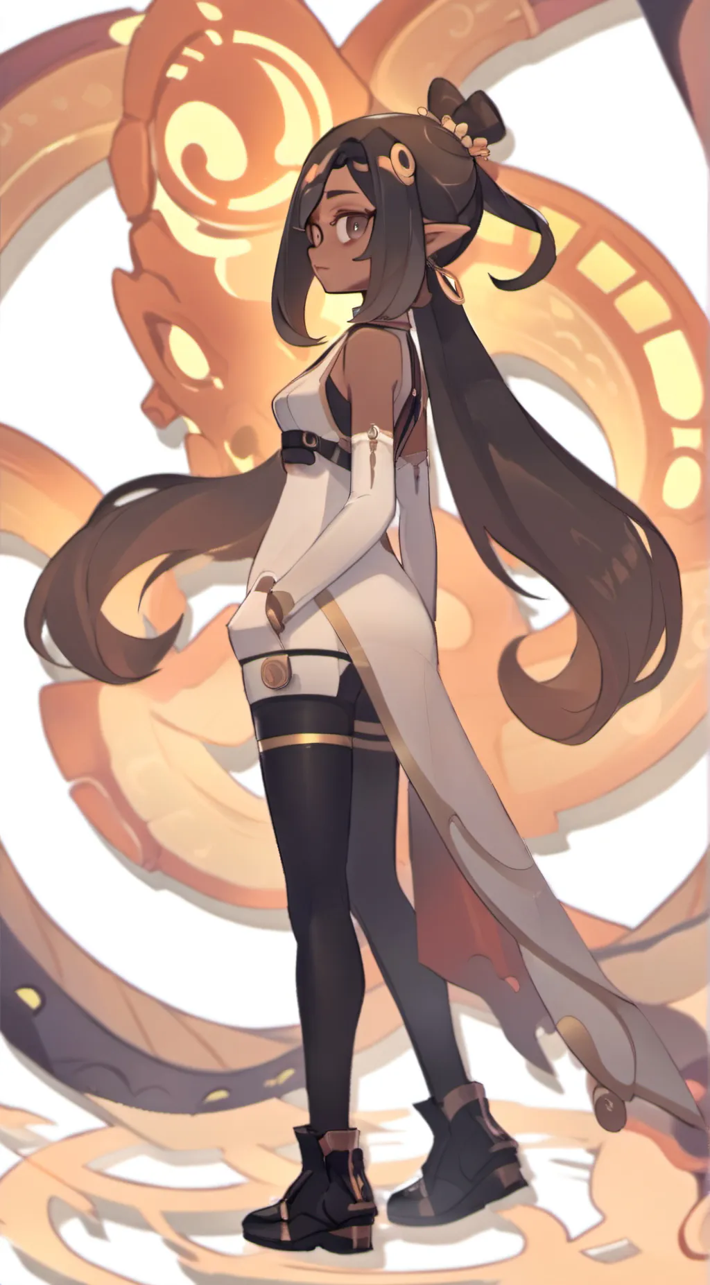 ai character: Side order. background