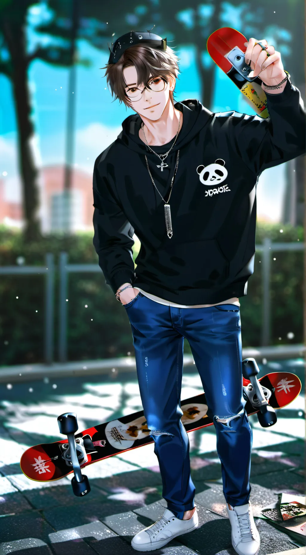 ai character: Tristan  background