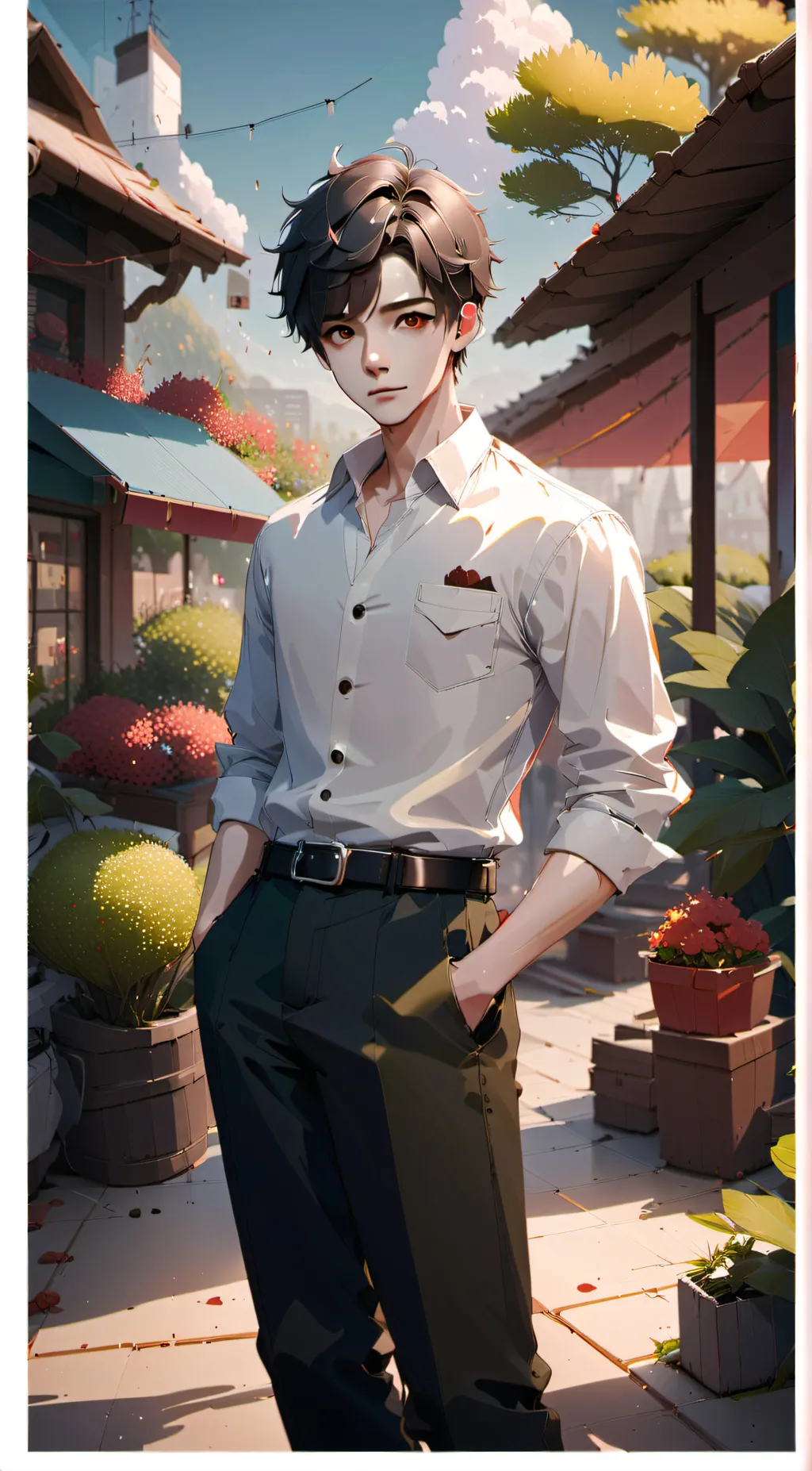 ai character: ALICE  background