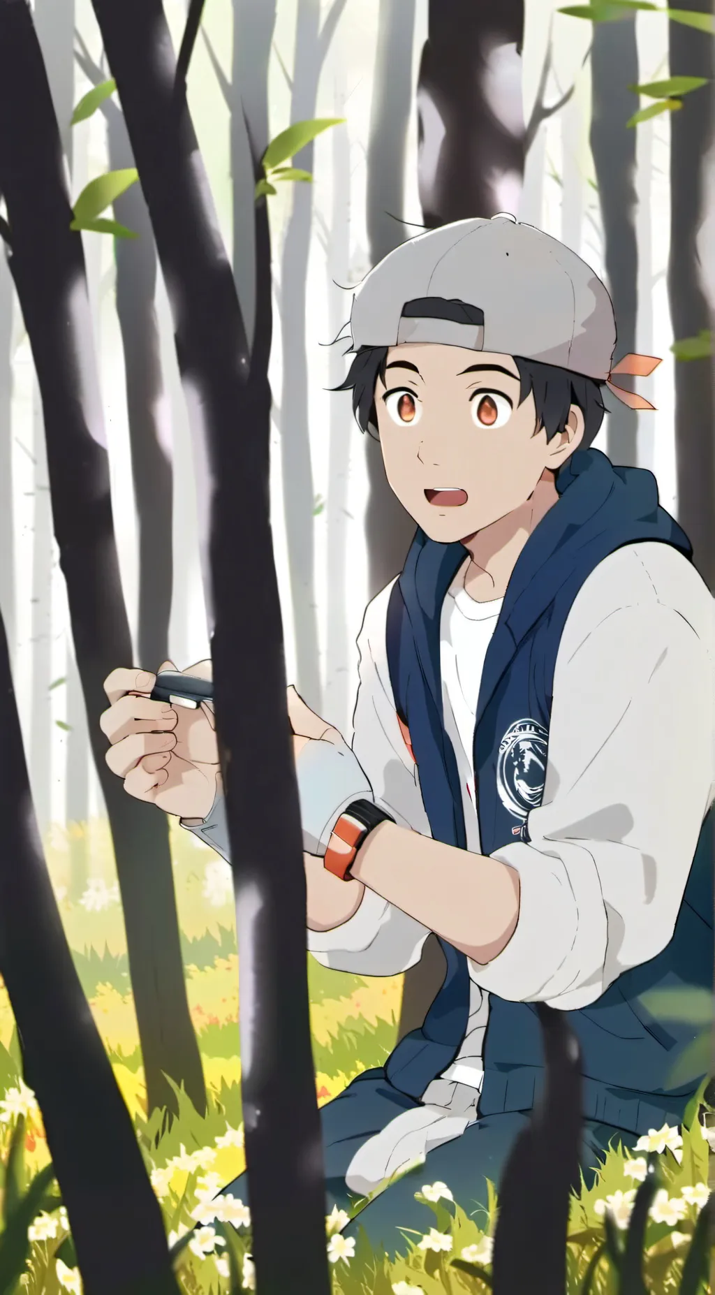 ai character: Doby  background