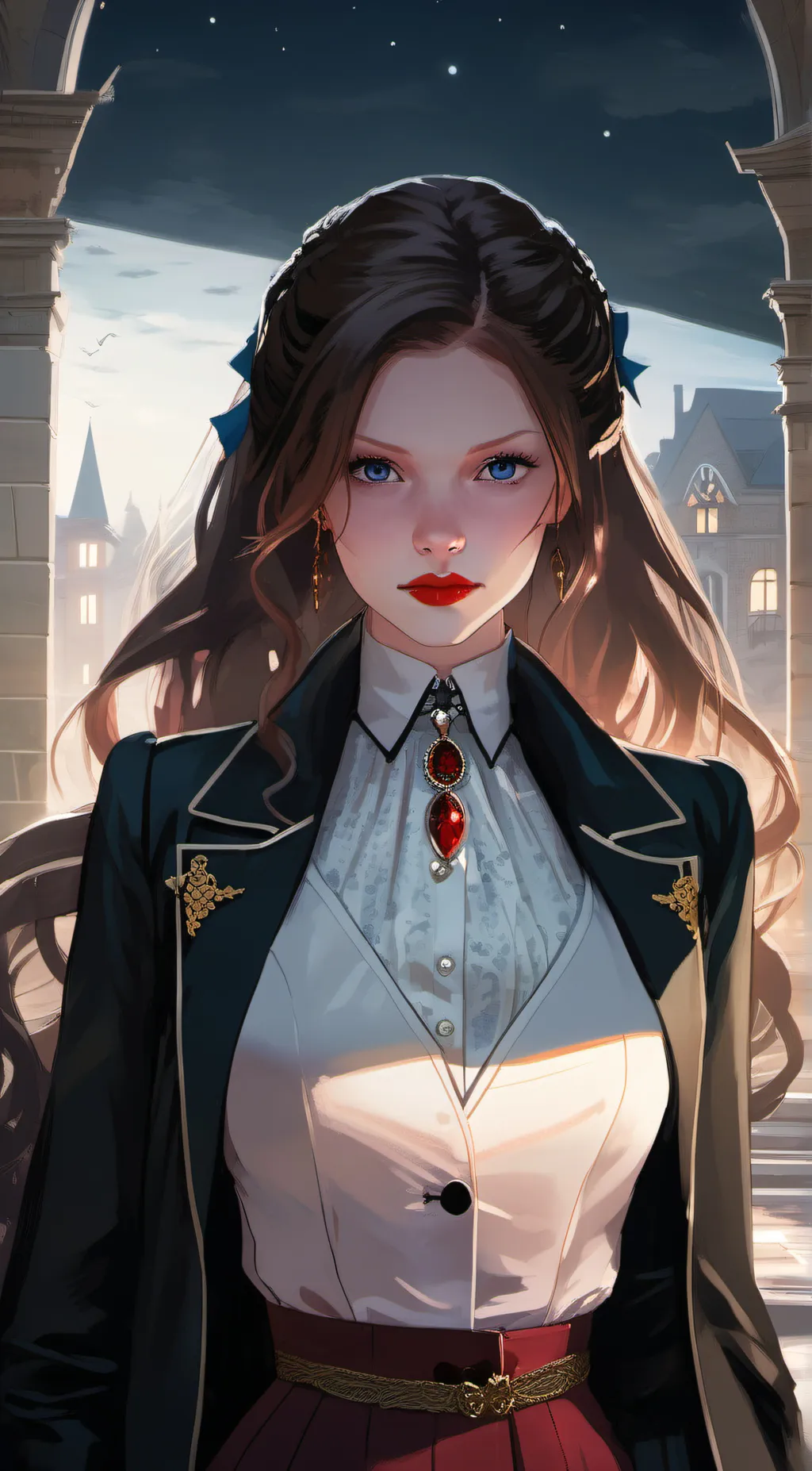 ai character: marie background