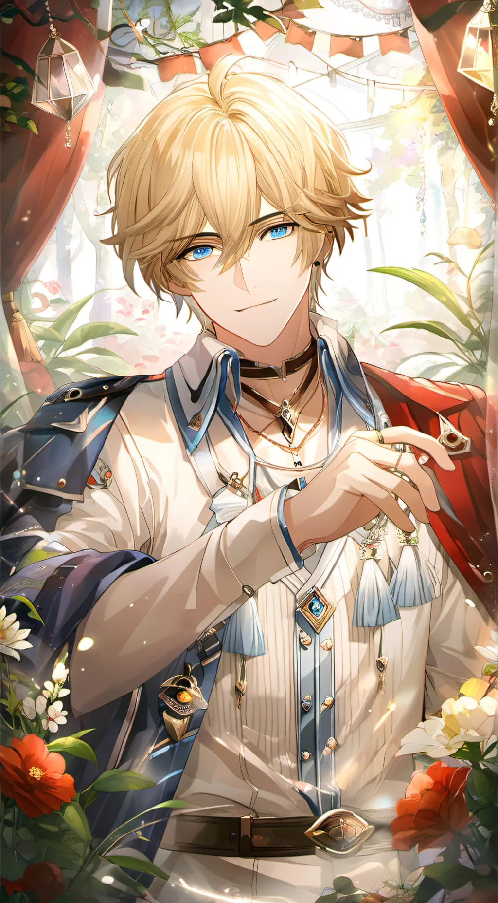 ai character: Luke,Lucifer,Lukas background