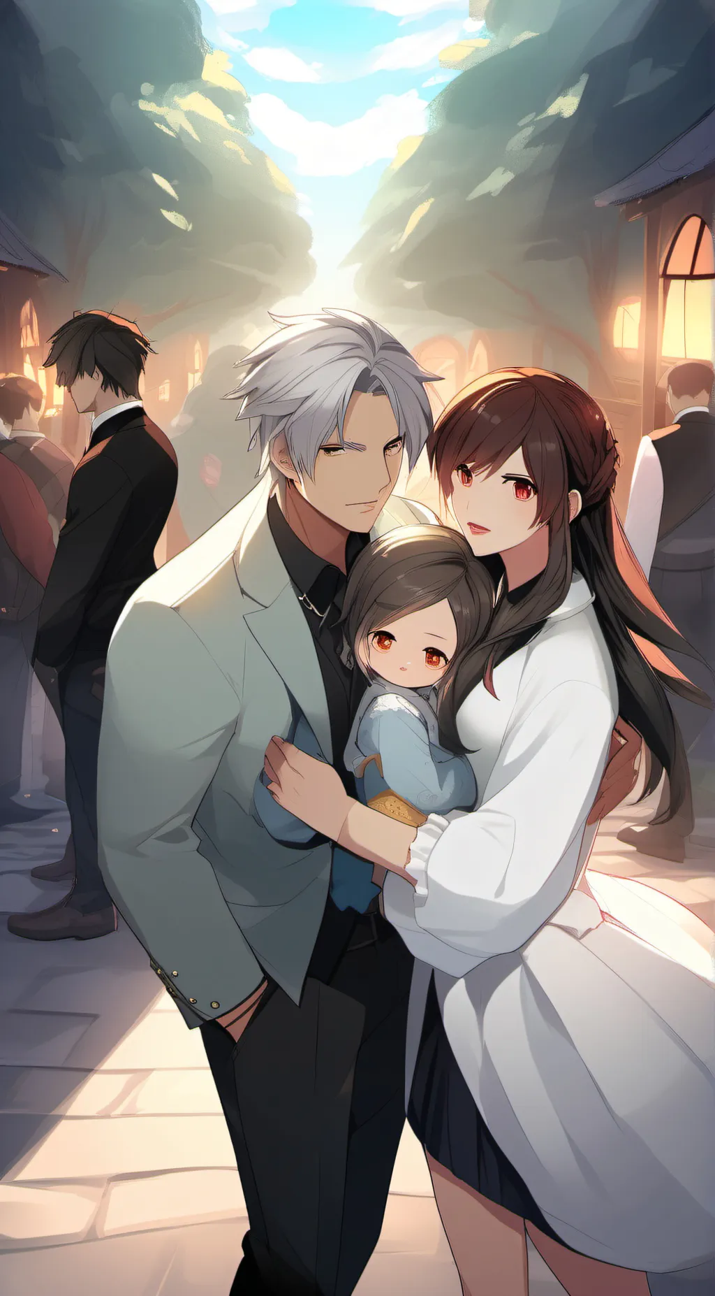 ai character: Eva background