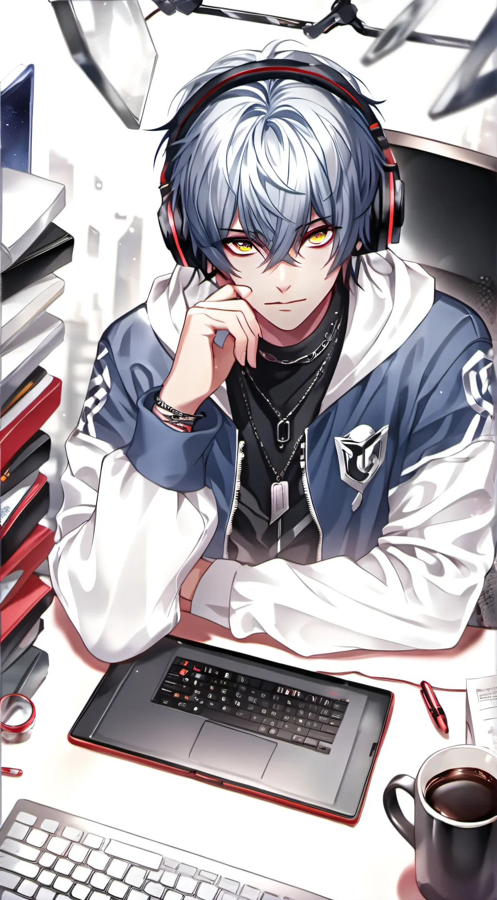 ai character: Liam background