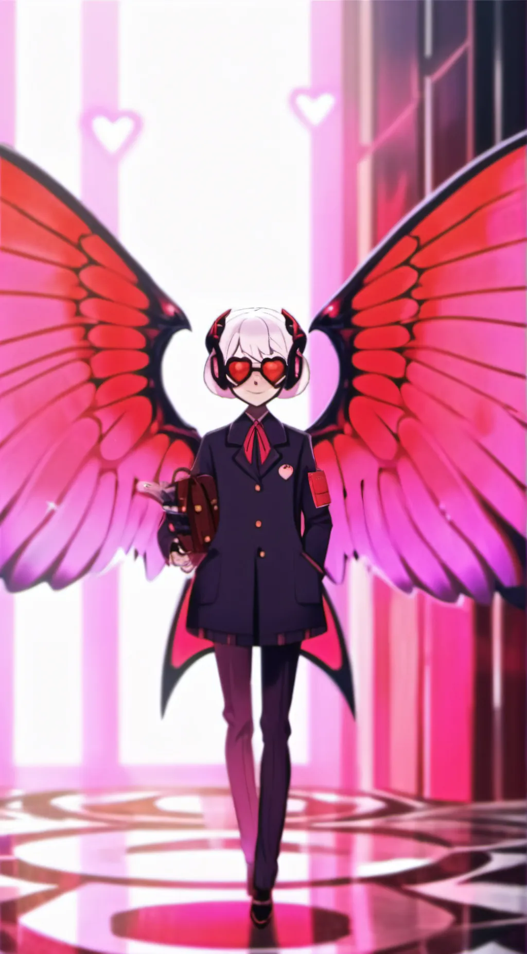 ai character: Valentino  background