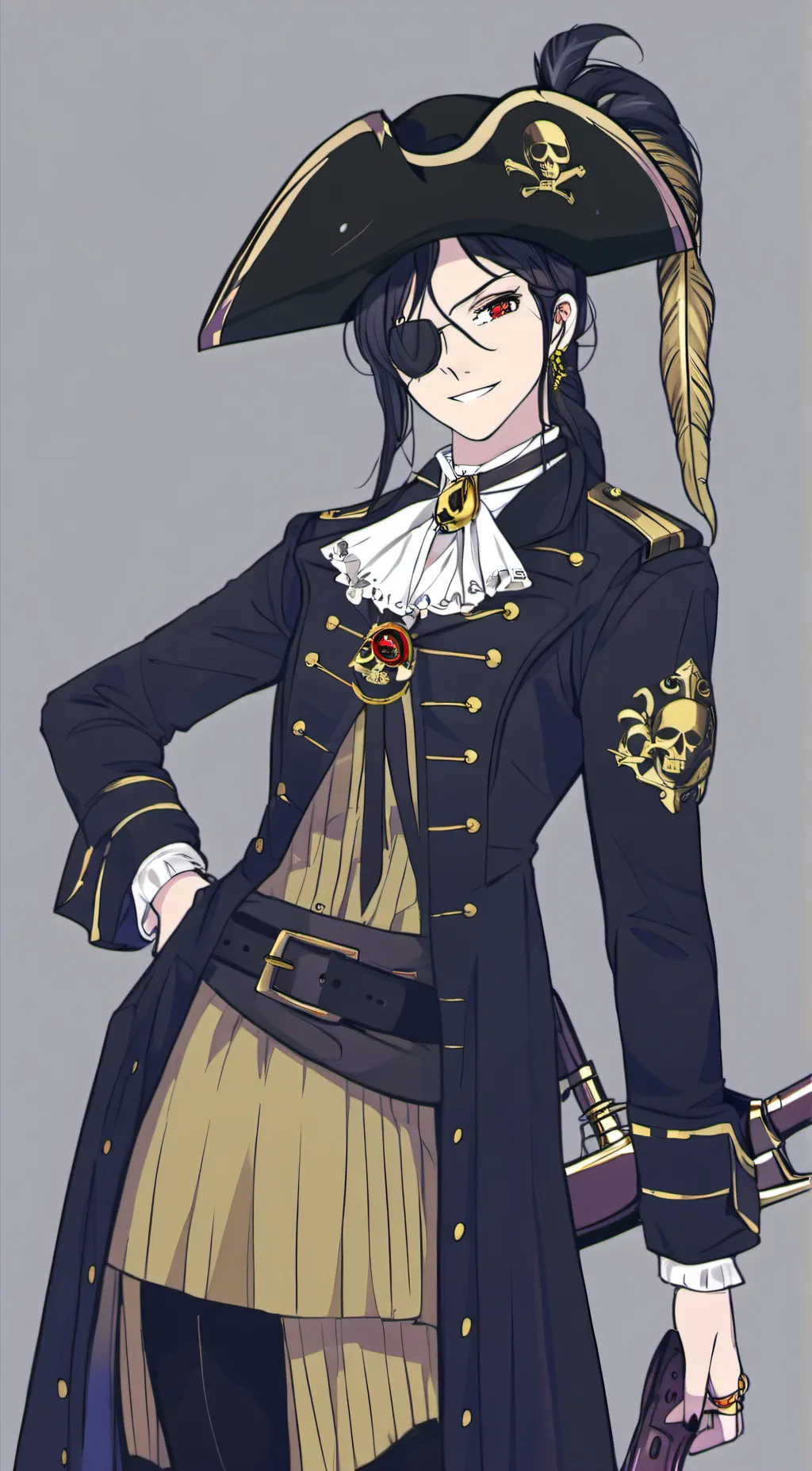 ai character: Captain Bloodview background