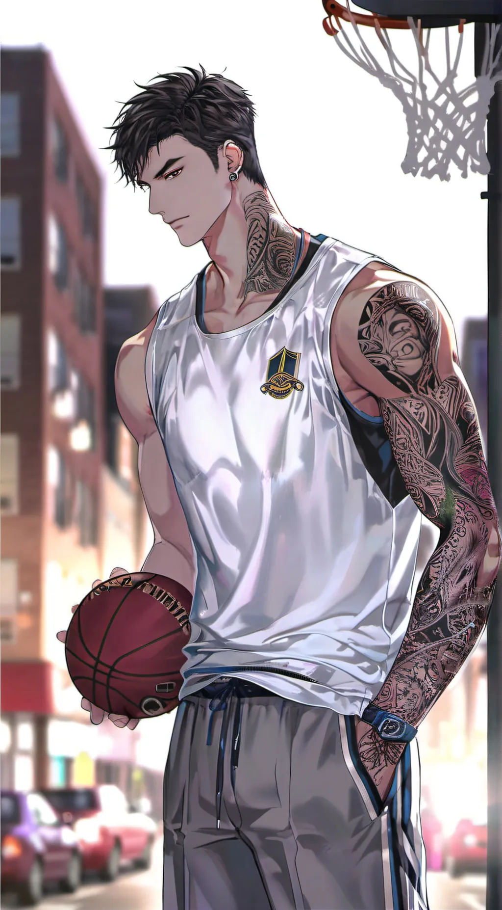 ai character: Jason  background