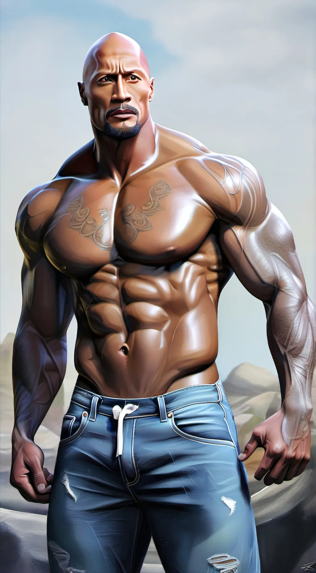 Talkie AI - Chat with The Rock