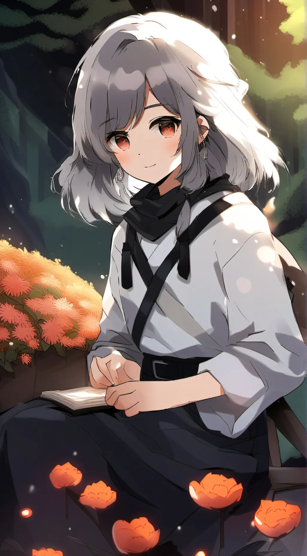 ai character: Lily background