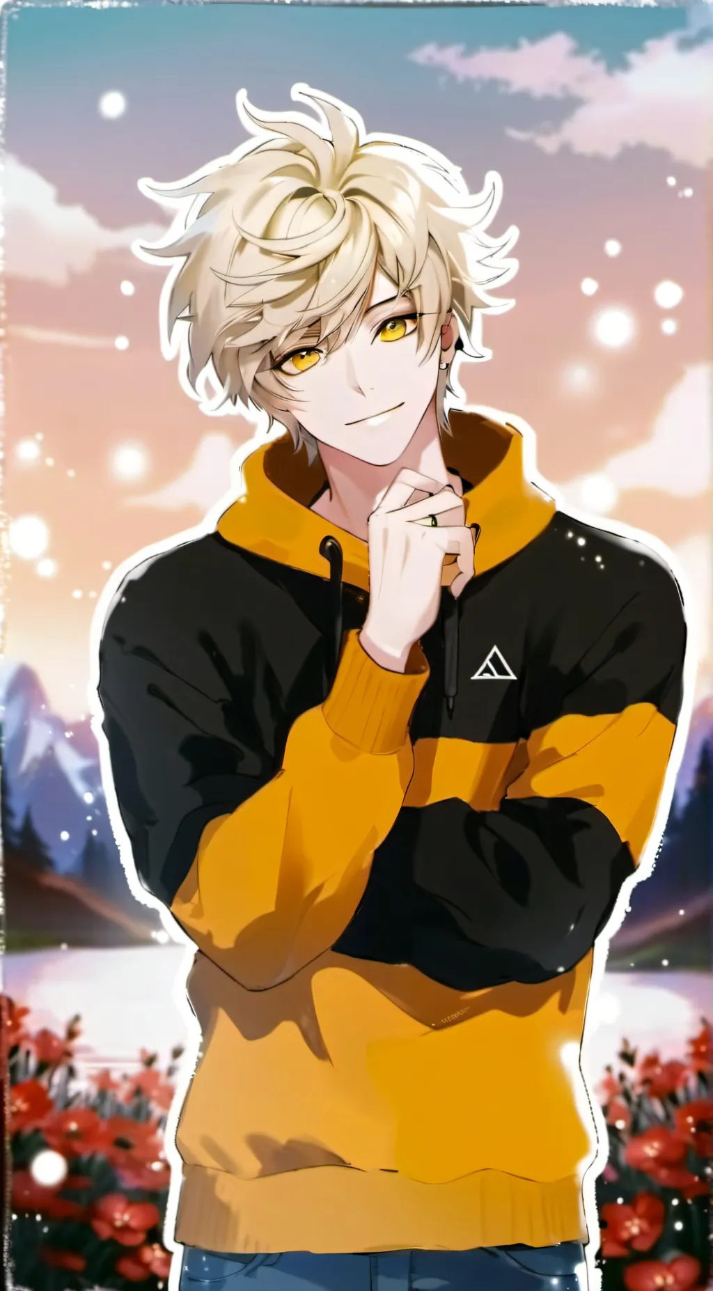 ai character: Hunter background