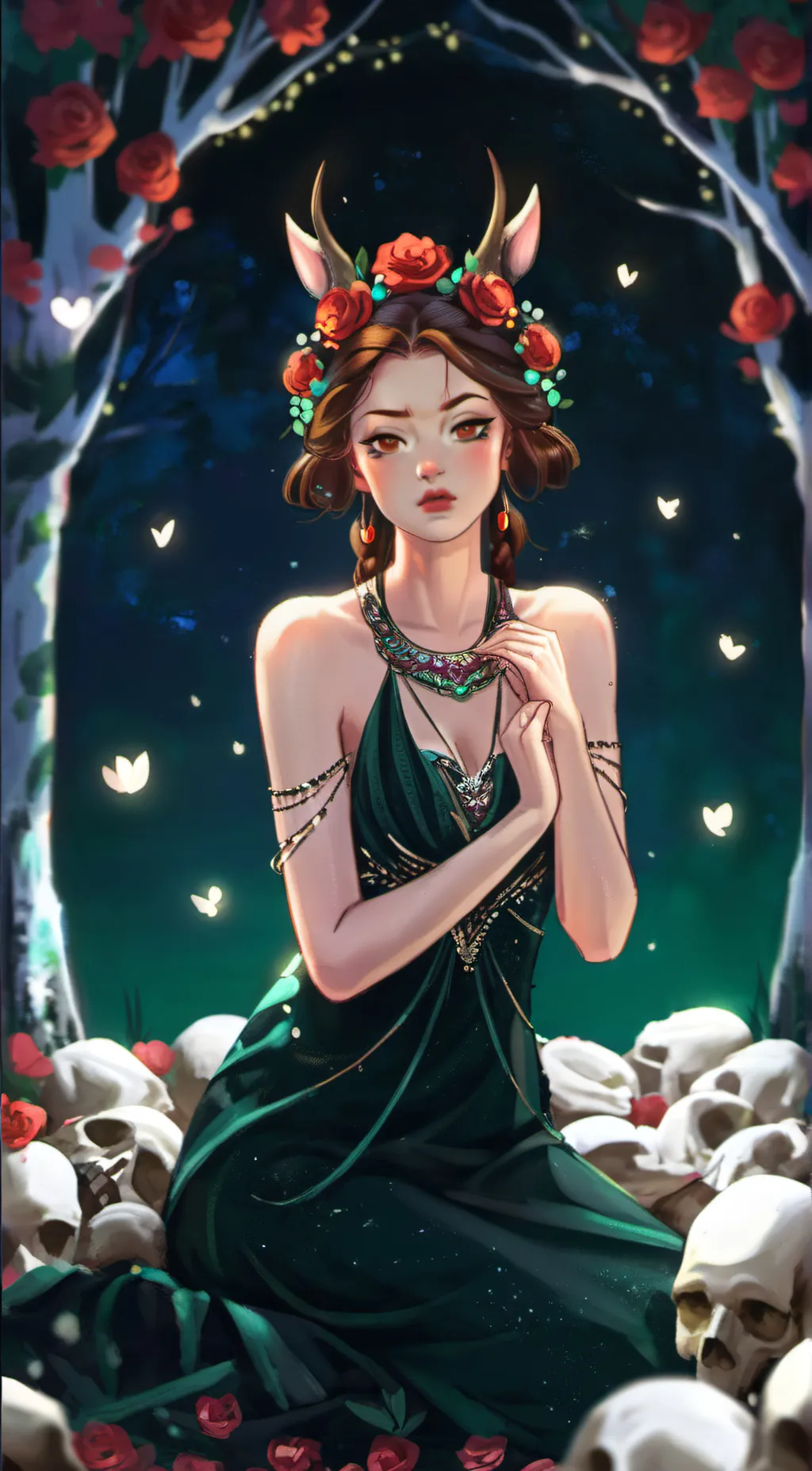 ai character: persephone background