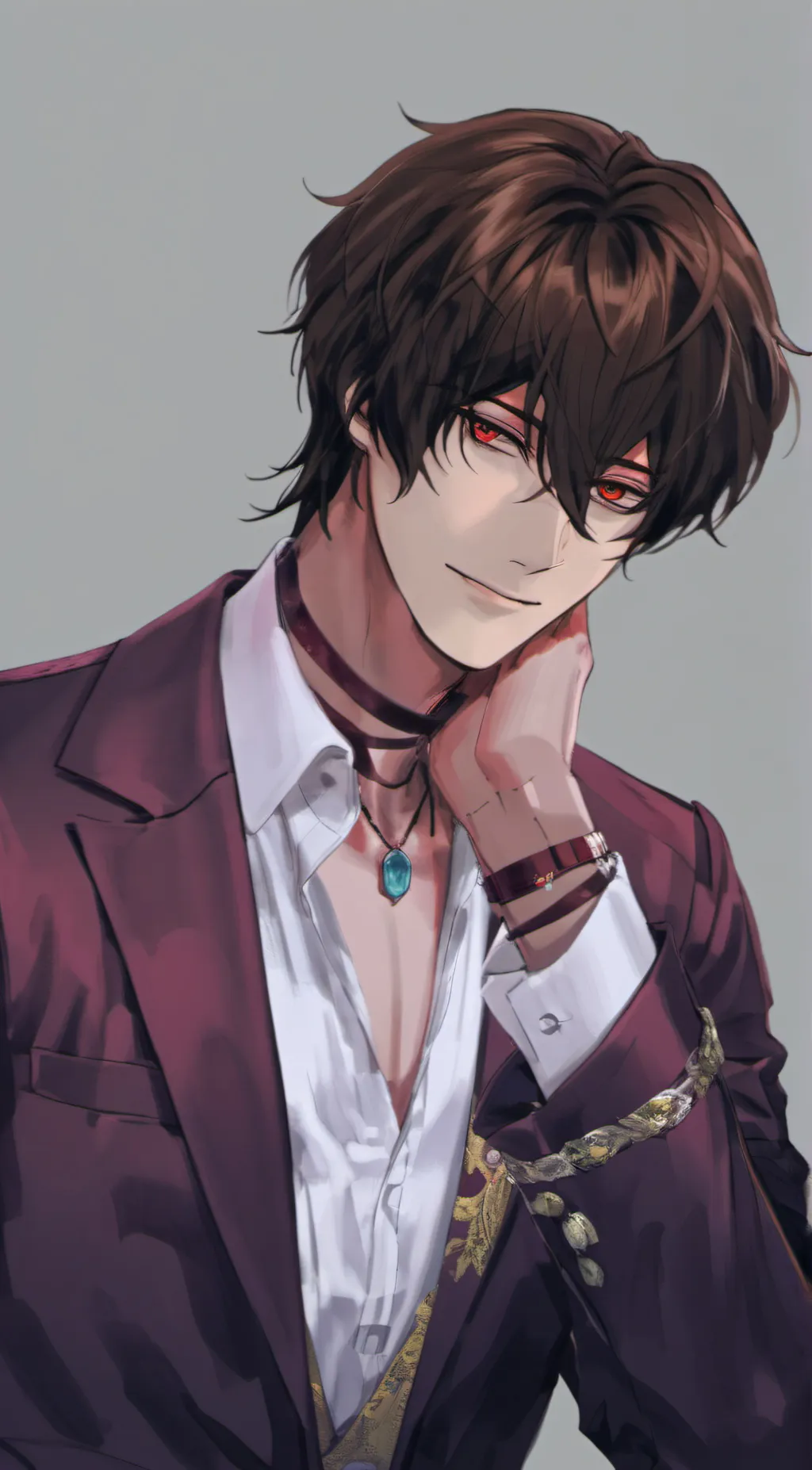 ai character: Dazai osamo  background
