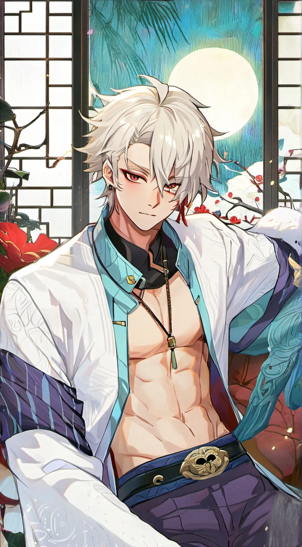 ai character: Sanemi (gayhomo)  background