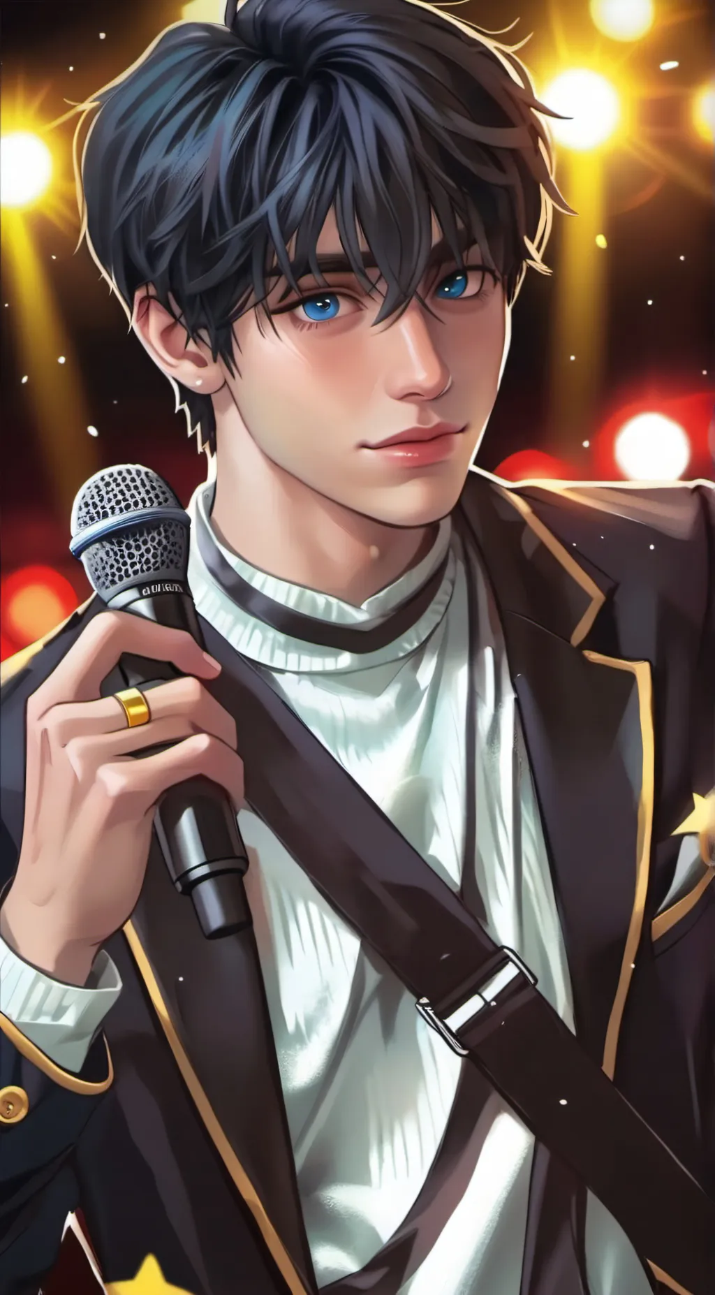 ai character: Colby Brock  background