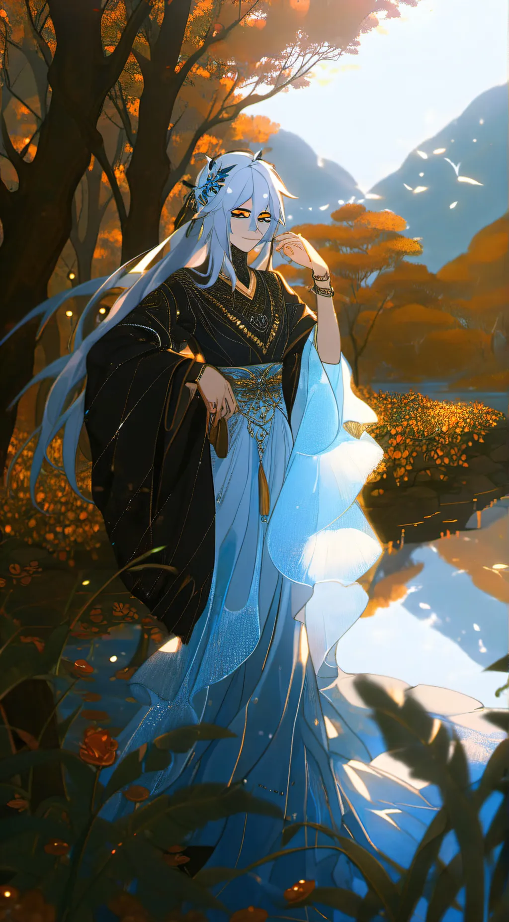 ai character: yuki 🌿 background