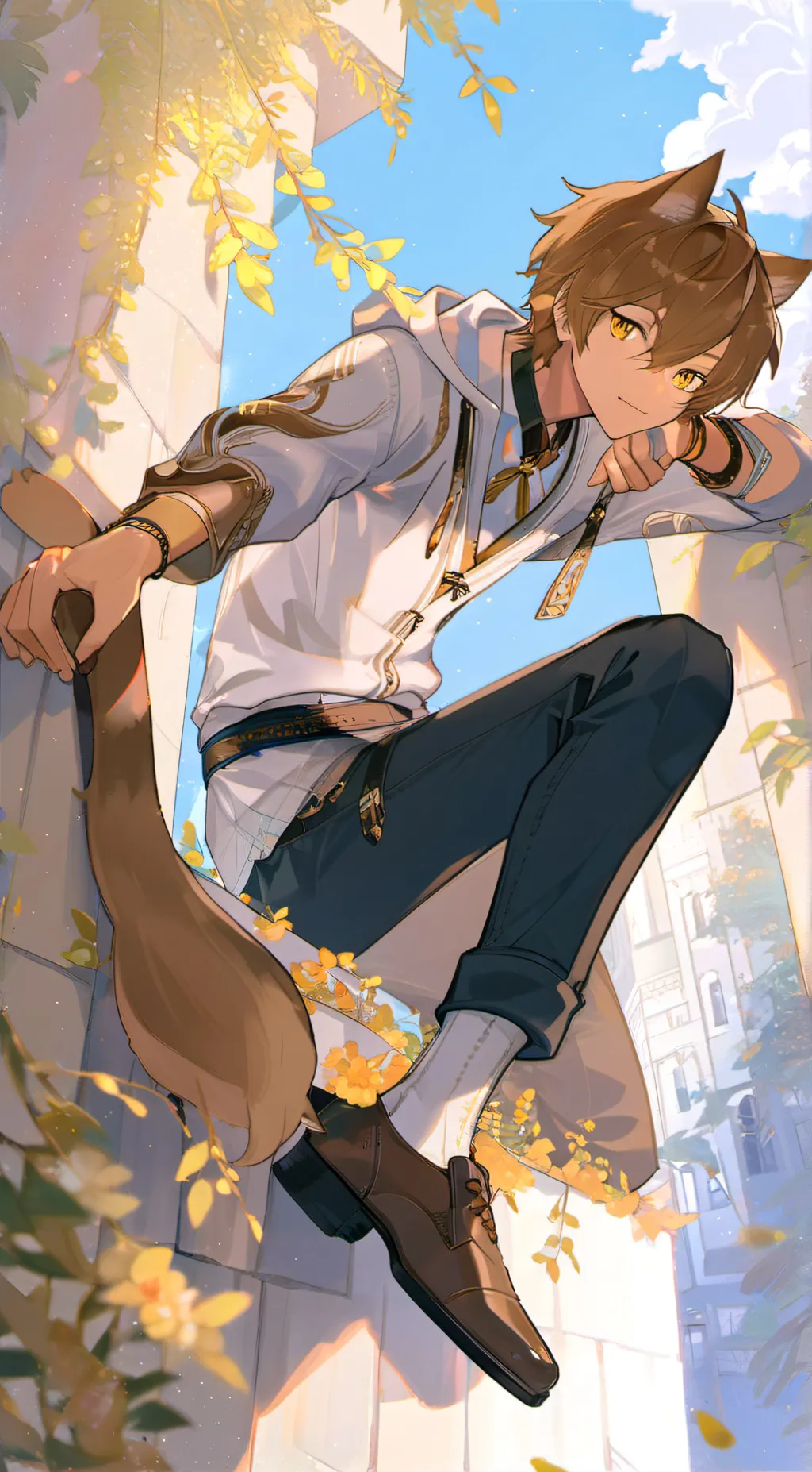 ai character: Neo background