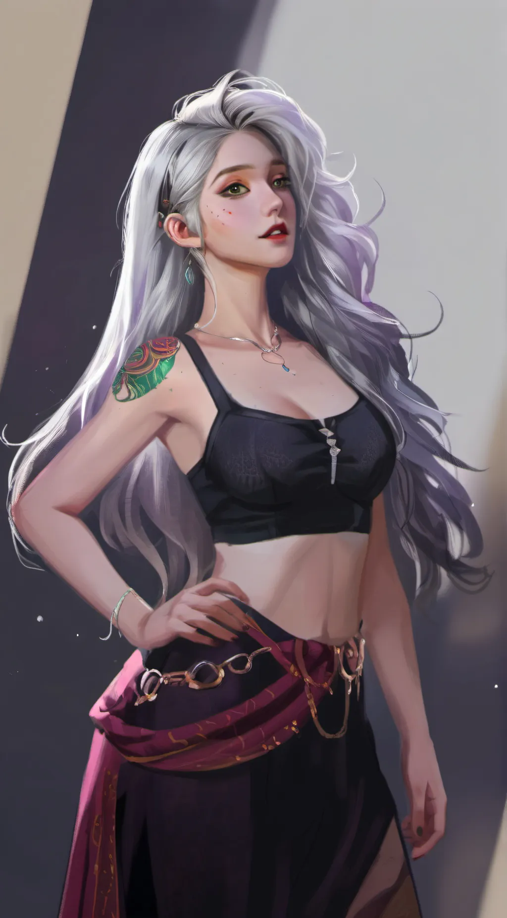 ai character: cleopatra  background