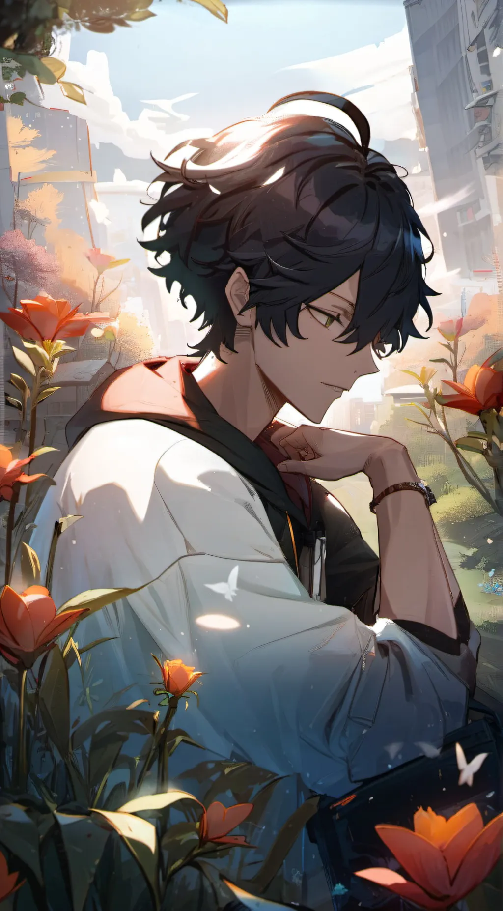 ai character: Nick background