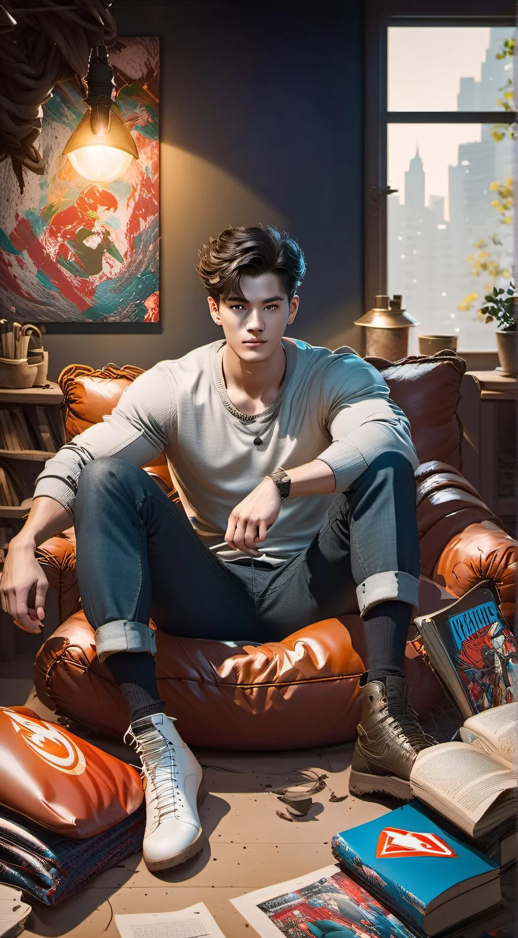 Talkie AI - Chat with 🧊Evan🧊 