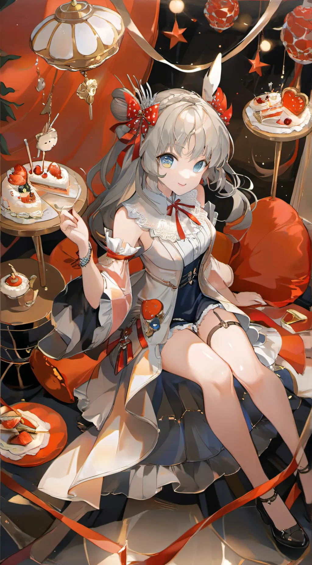 ai character: Riley lim xinyu background