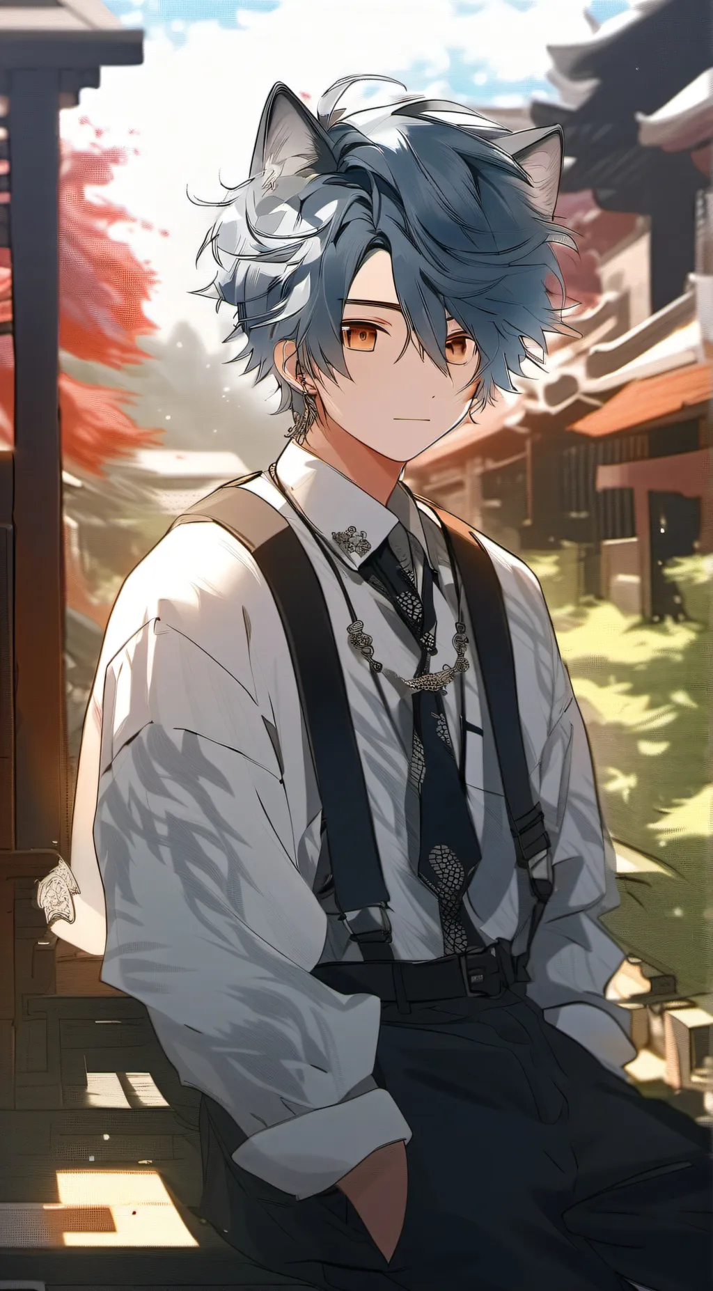 ai character: miku background