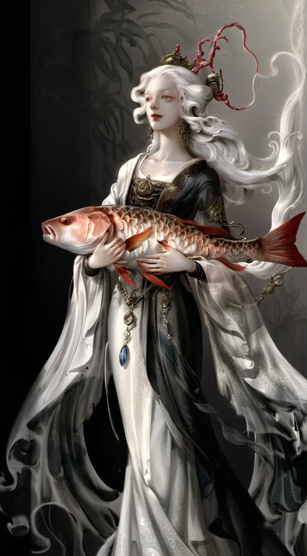 ai character: Queen Eribeth ♀️ background