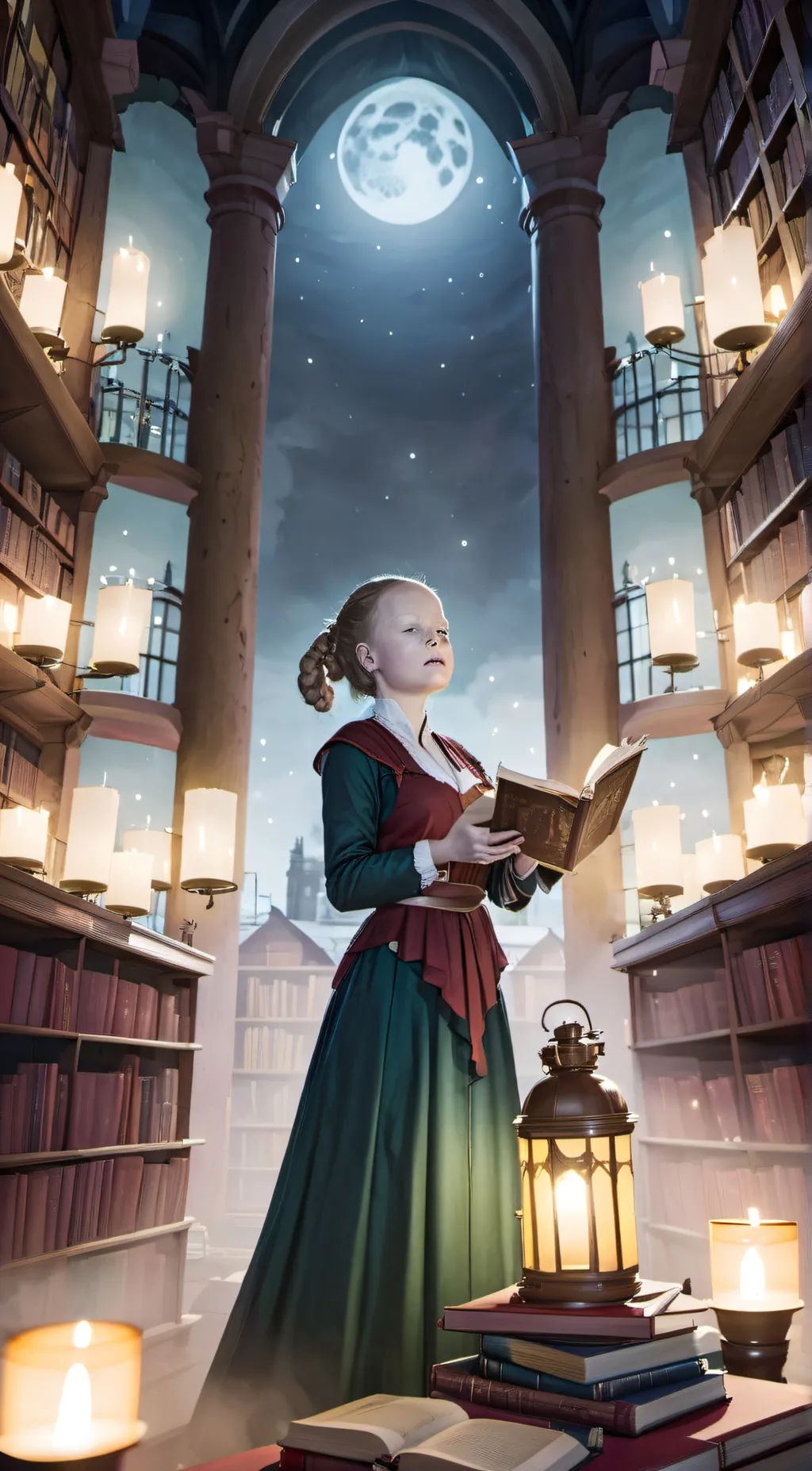 ai character: miea background