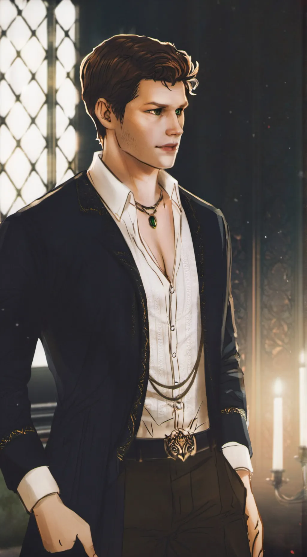 ai character: Klaus Mikaelson  background