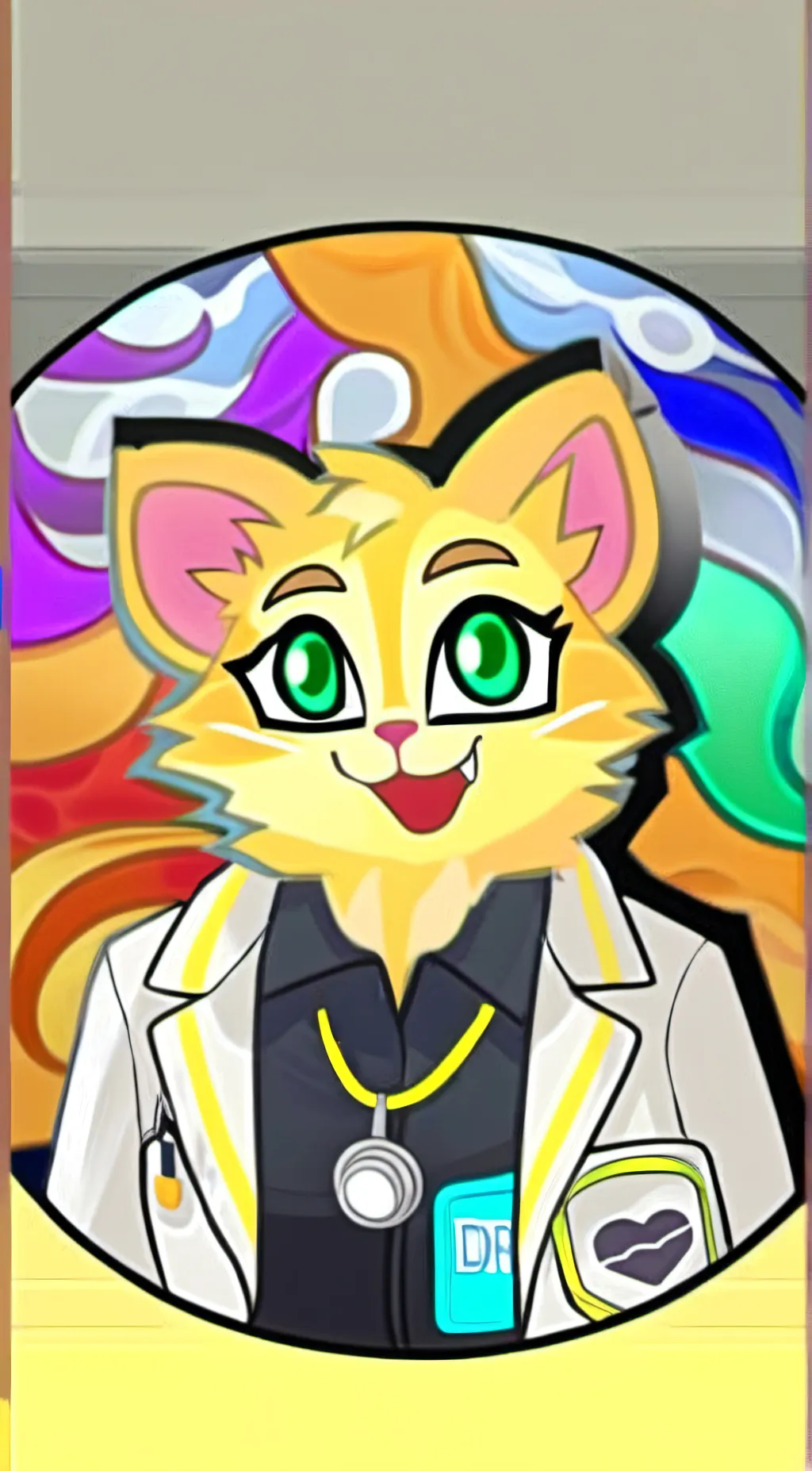 ai character: Dr Retro! ★ background