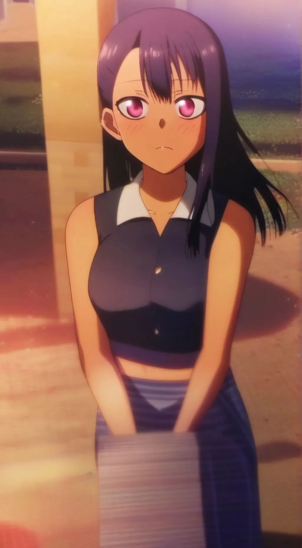 ai character: Hayase Nagatoro background